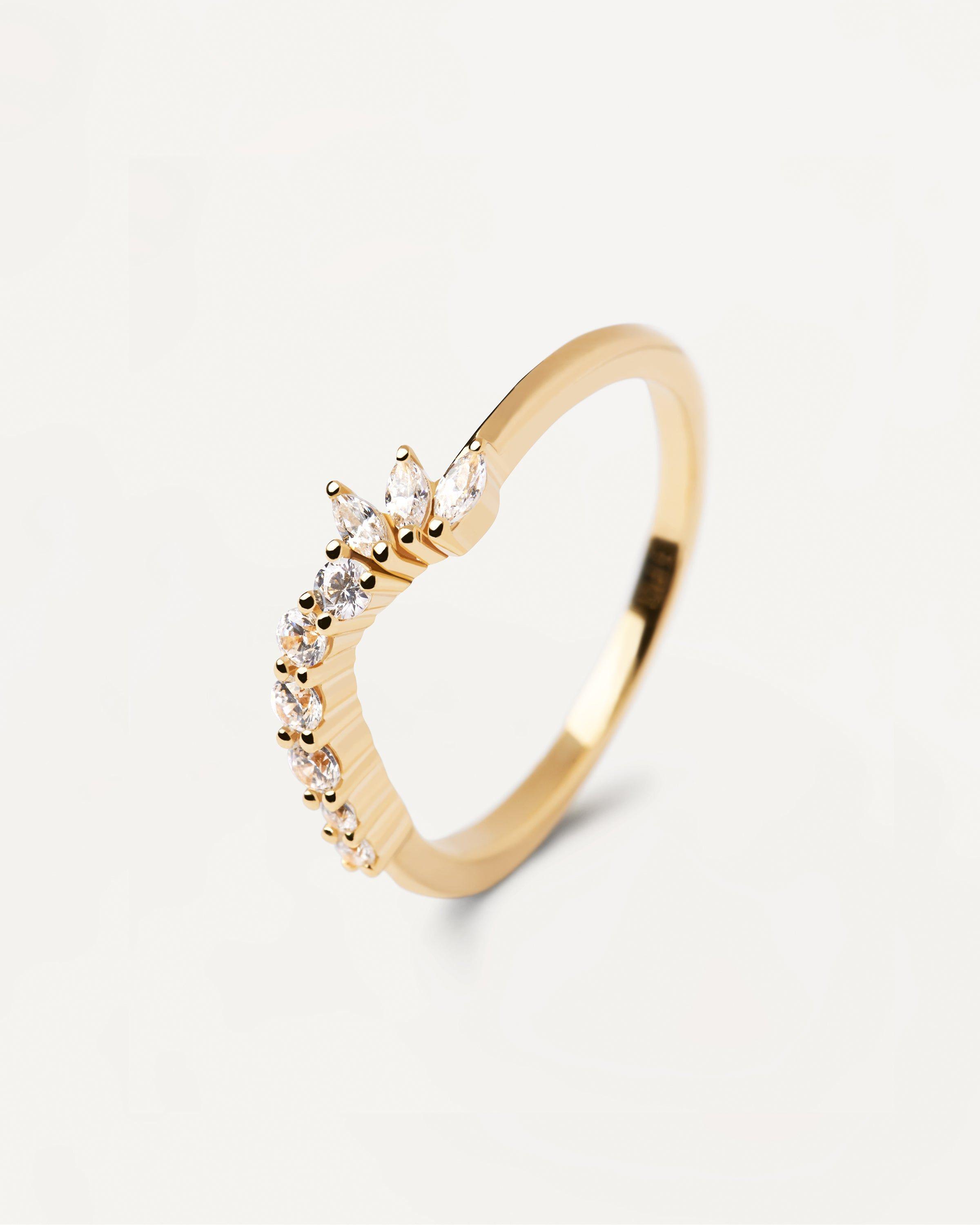Anillo PDPaola An01-829-14 Dorado Mujer-0