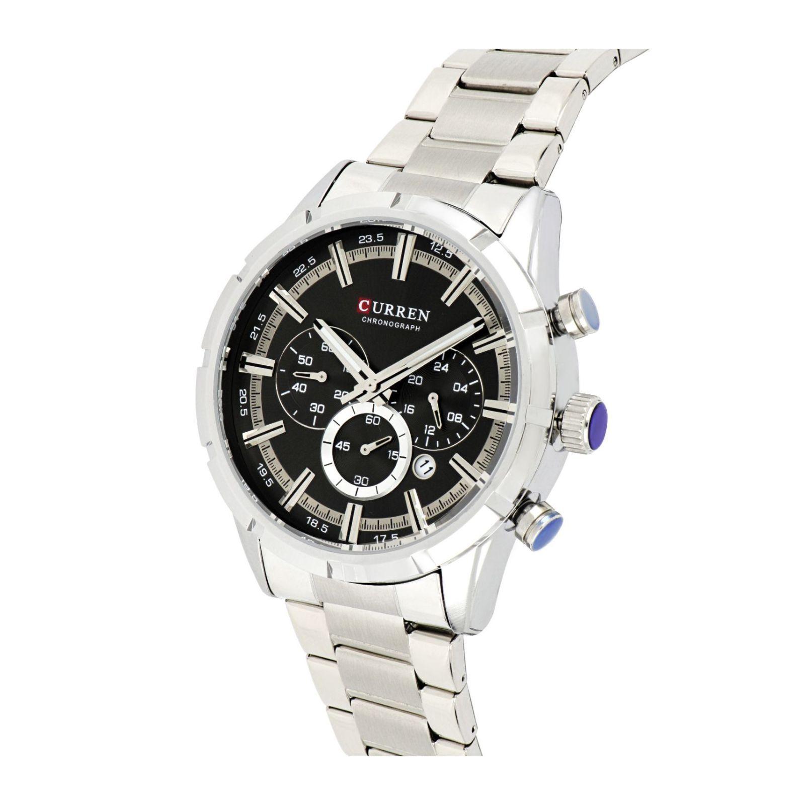 Reloj Curren KREC761901 Cuarzo Plata-3