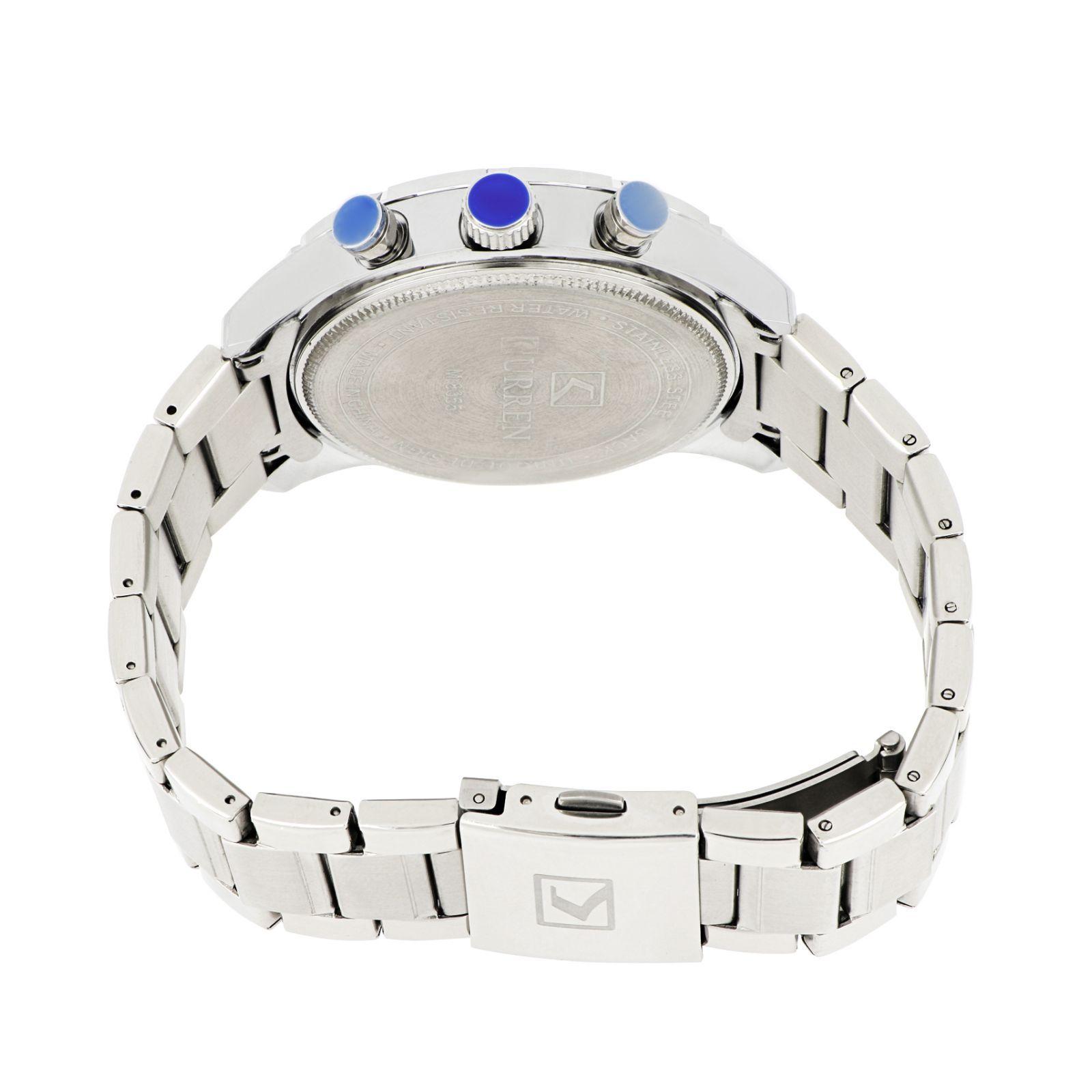 Reloj Curren KREC761901 Cuarzo Plata-4