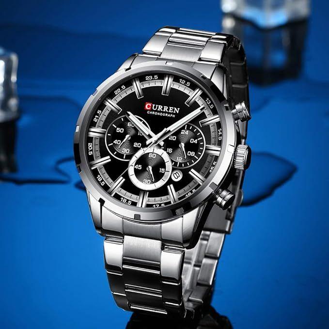 Reloj Curren KREC761901 Cuarzo Plata-6