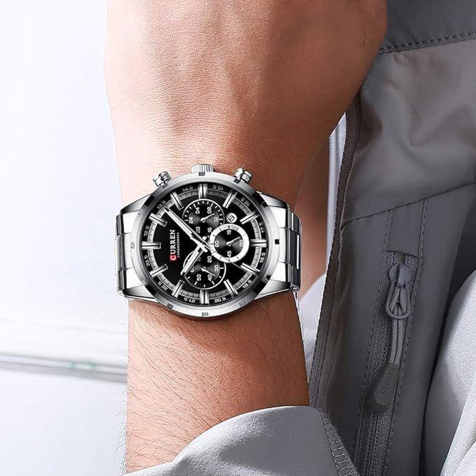 Reloj Curren KREC761901 Cuarzo Plata-7