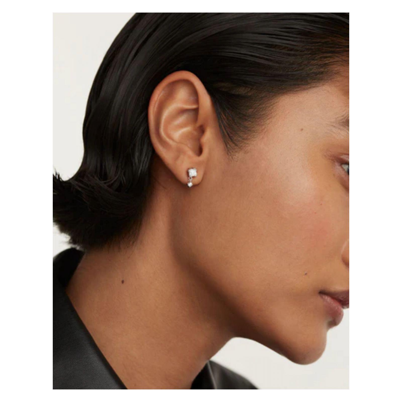 Piercing PDPaola Pg02-776-U Plateado Mujer-2