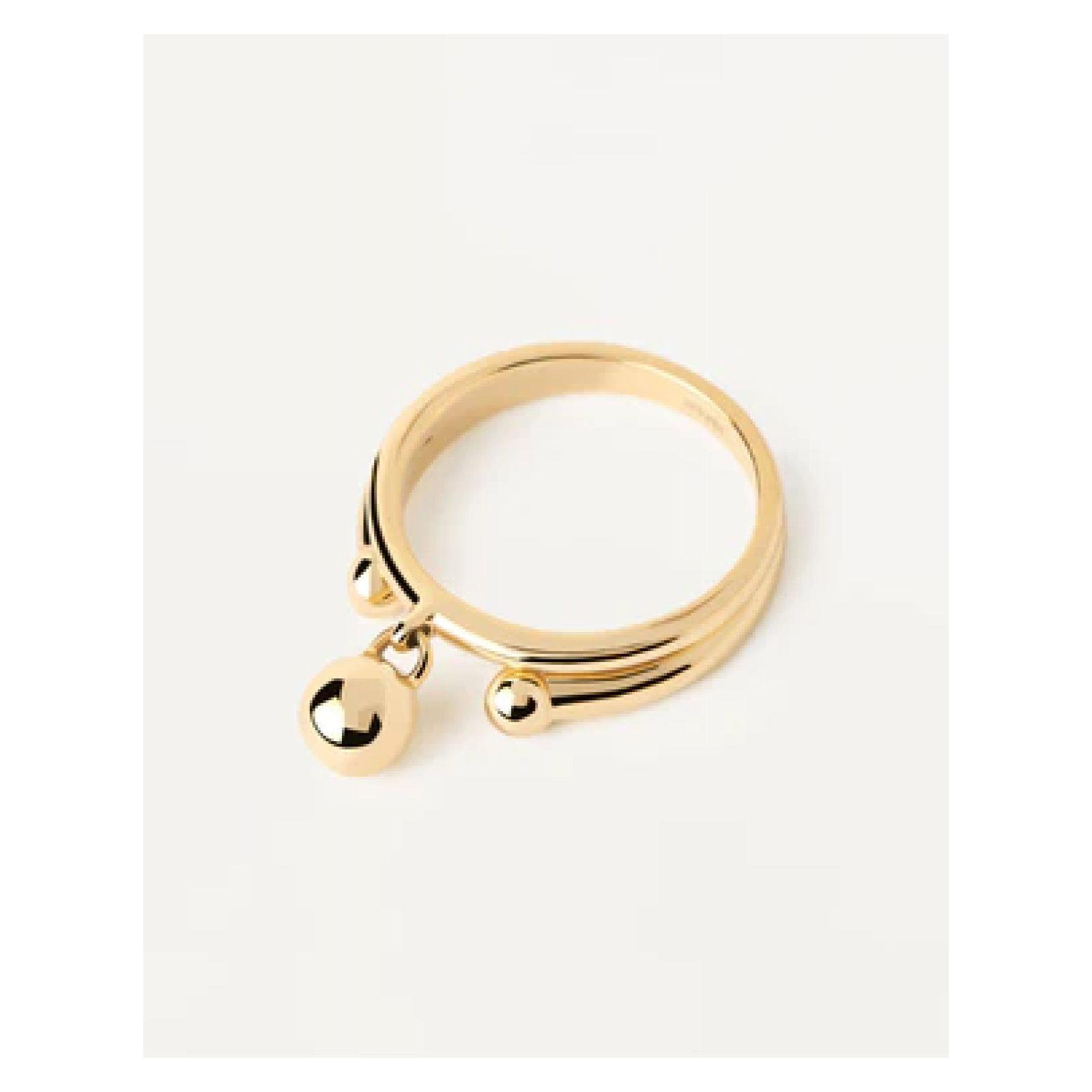 Anillo PDPaola An01-933-14 Dorado Mujer-2