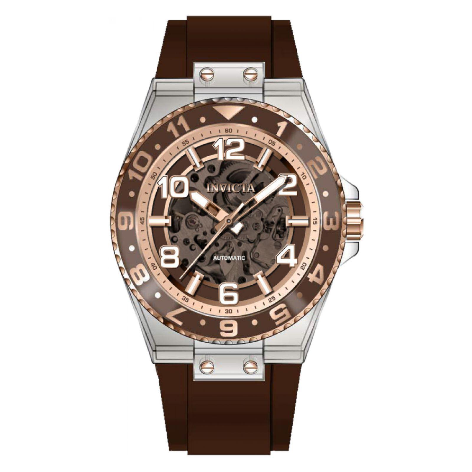 Reloj Invicta 44384 Automatico Marrón-0