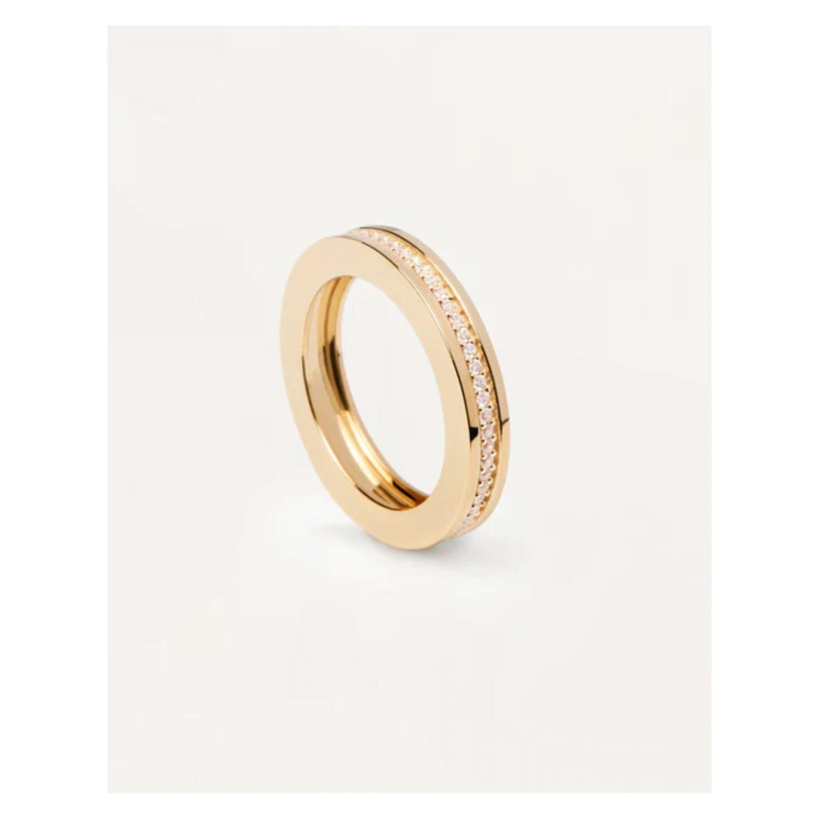 Anillo PDPaola An01-630-10 Dorado Mujer-0