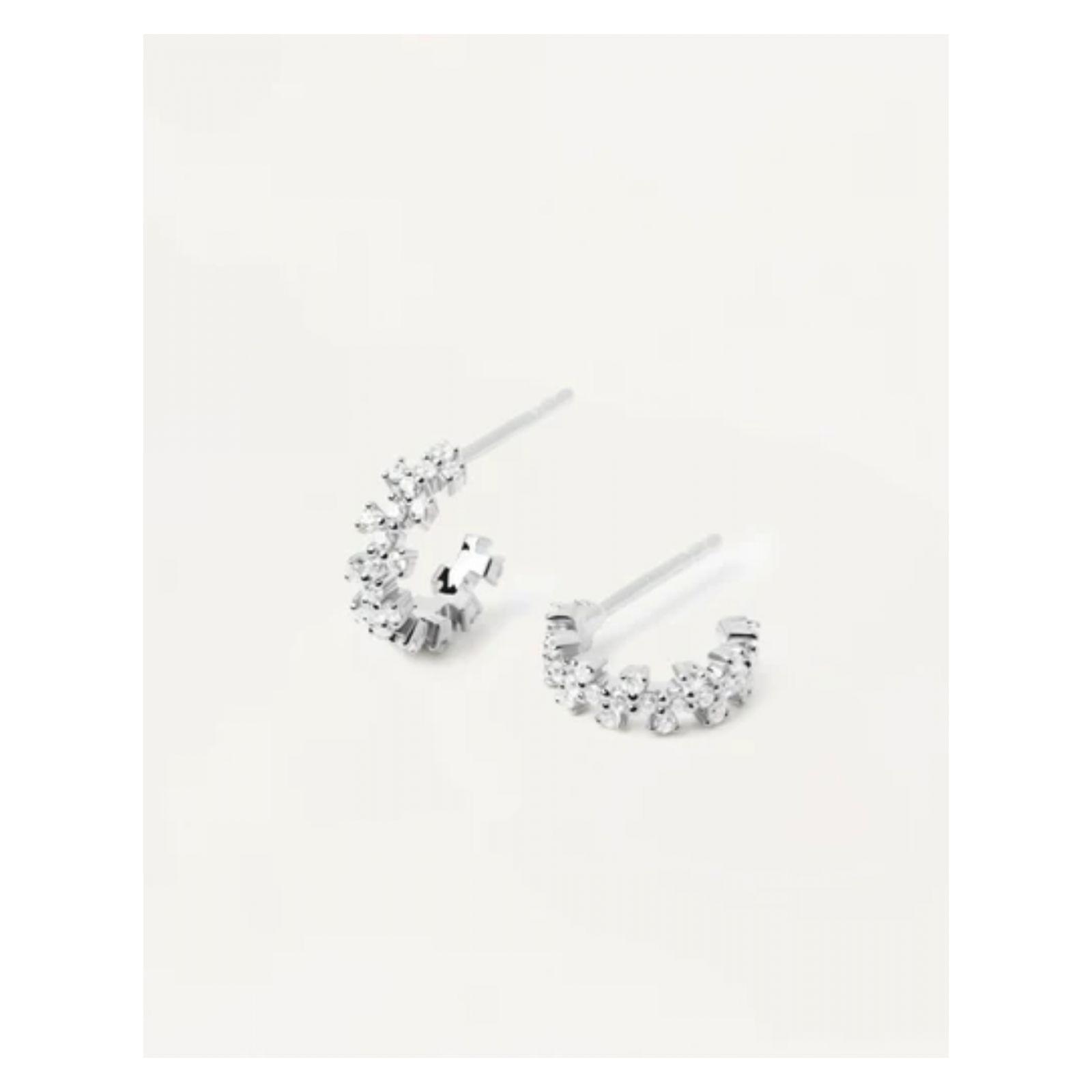 Aretes PDPaola Ar02-578-U Plateado Mujer-0