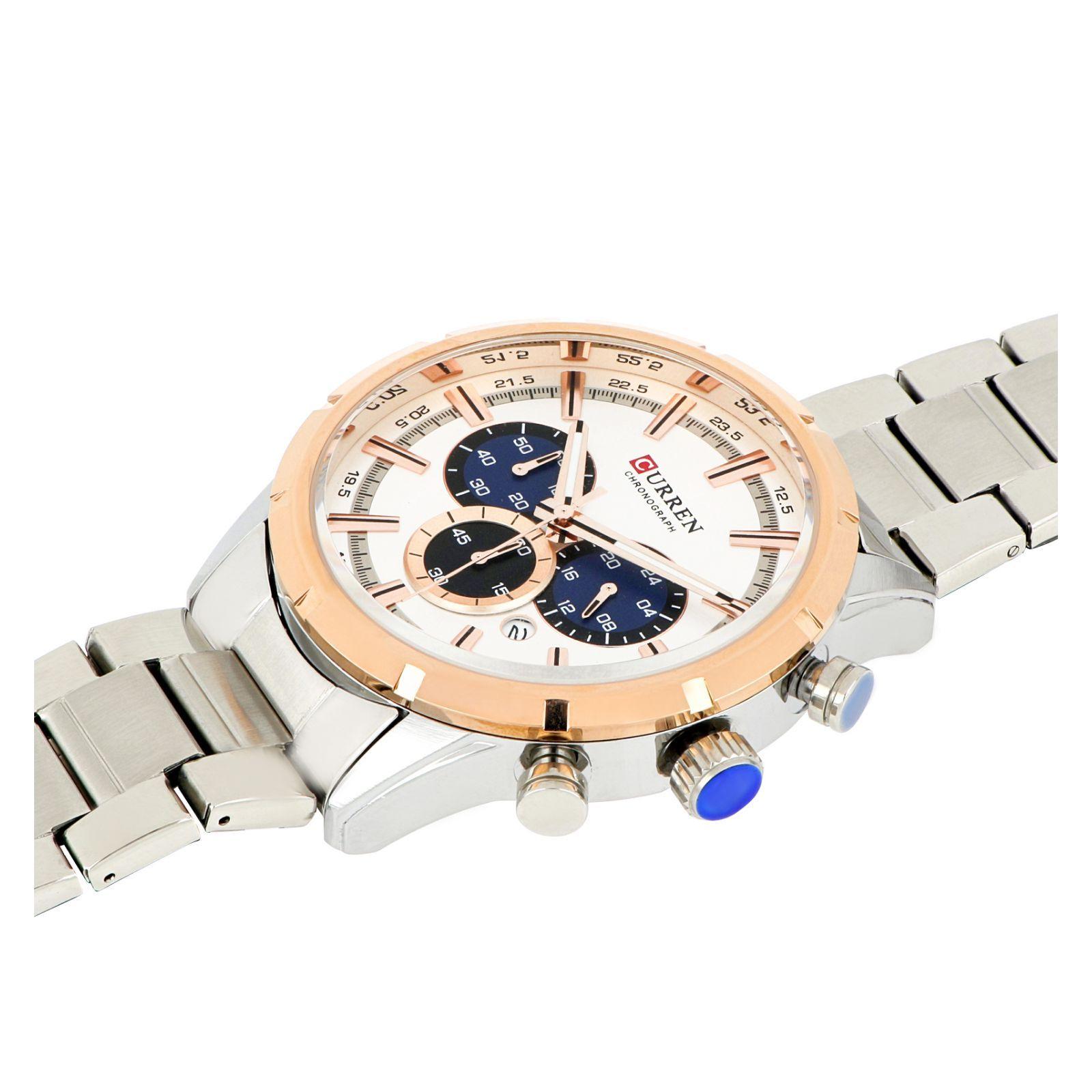 Reloj Curren KREC762002 Cuarzo Plata-3