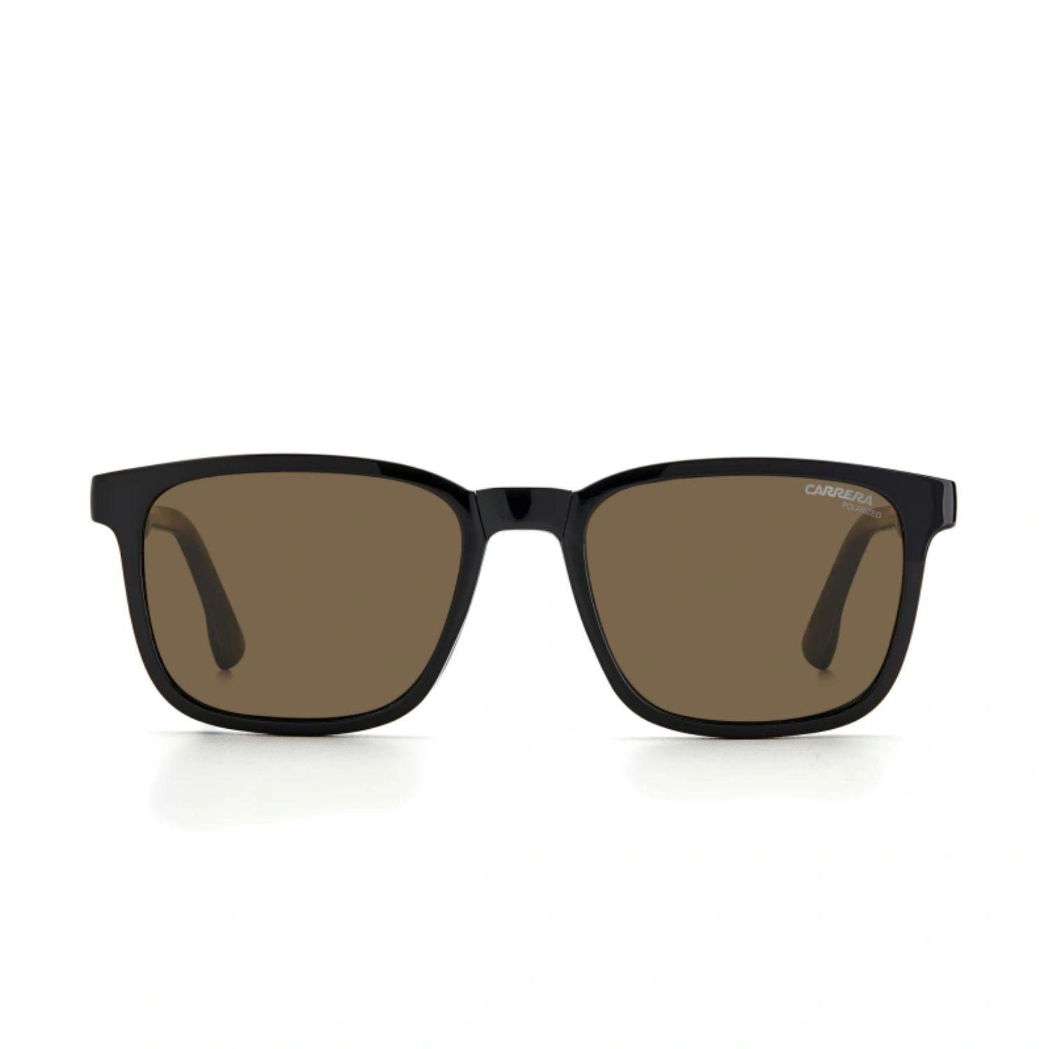 Lentes De Sol  Carrera Rectangular Clip-on Polarizado-1