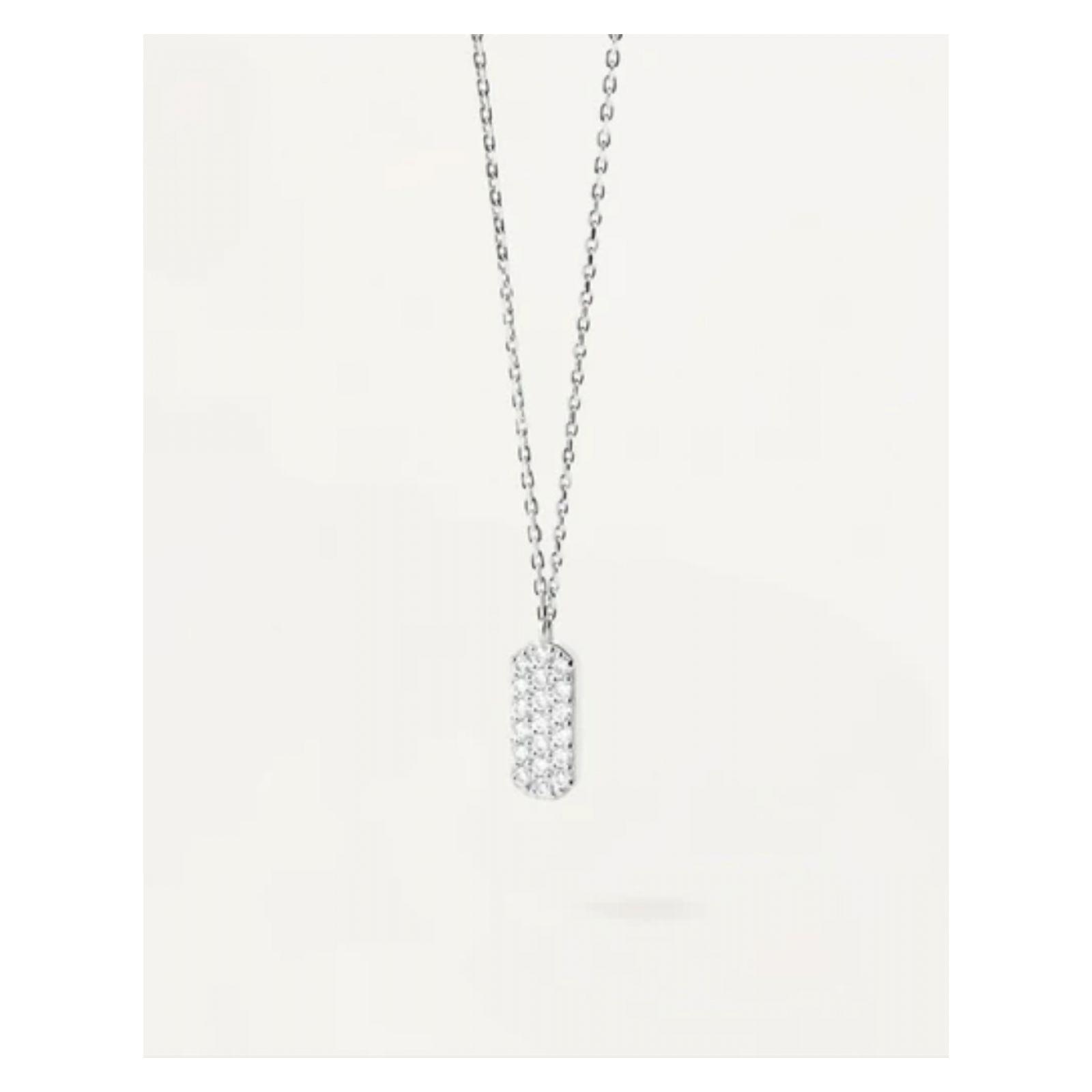 Collar PDPaola Co02-483-U Plateado Mujer-0