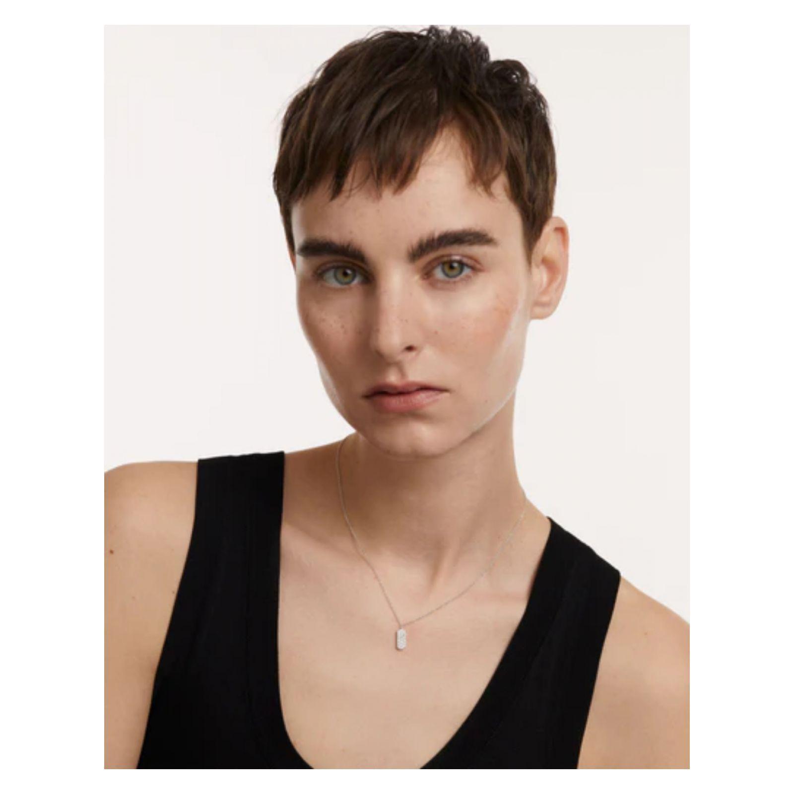 Collar PDPaola Co02-483-U Plateado Mujer-2