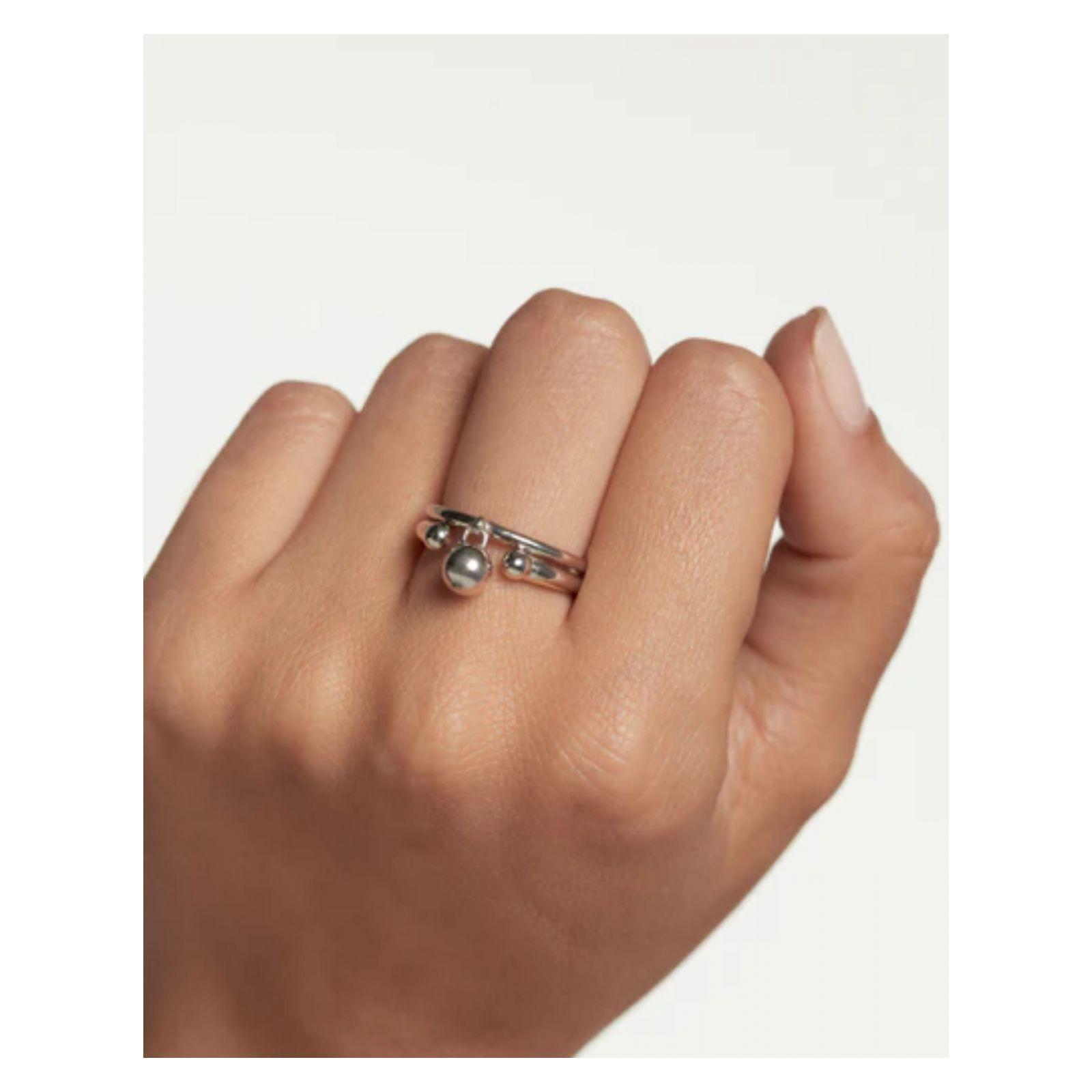 Anillo PDPaola An02-933-14 Plateado Mujer-2