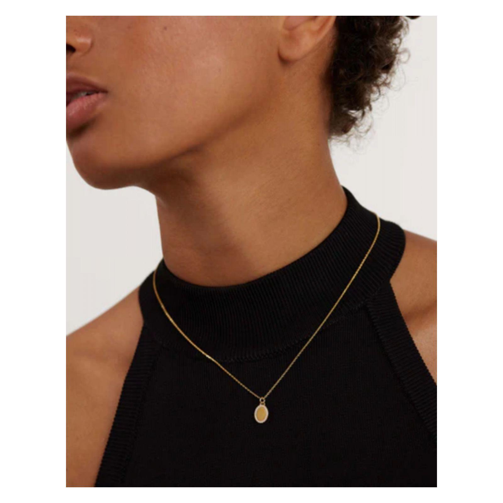 Collar PDPaola Co01-247-U Dorado Mujer-0