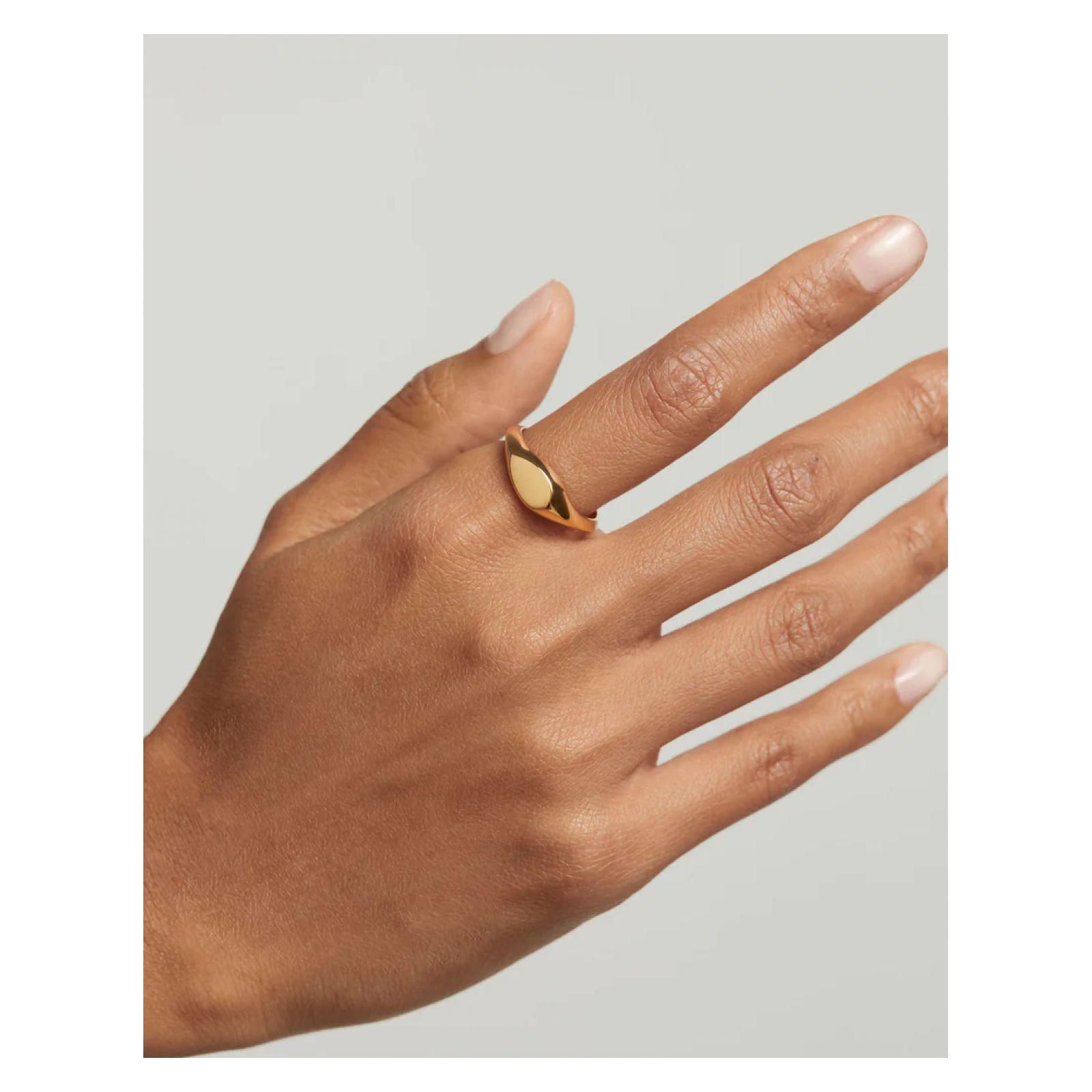 Anillo PDPaola An01-A53-10 Dorado Mujer-1