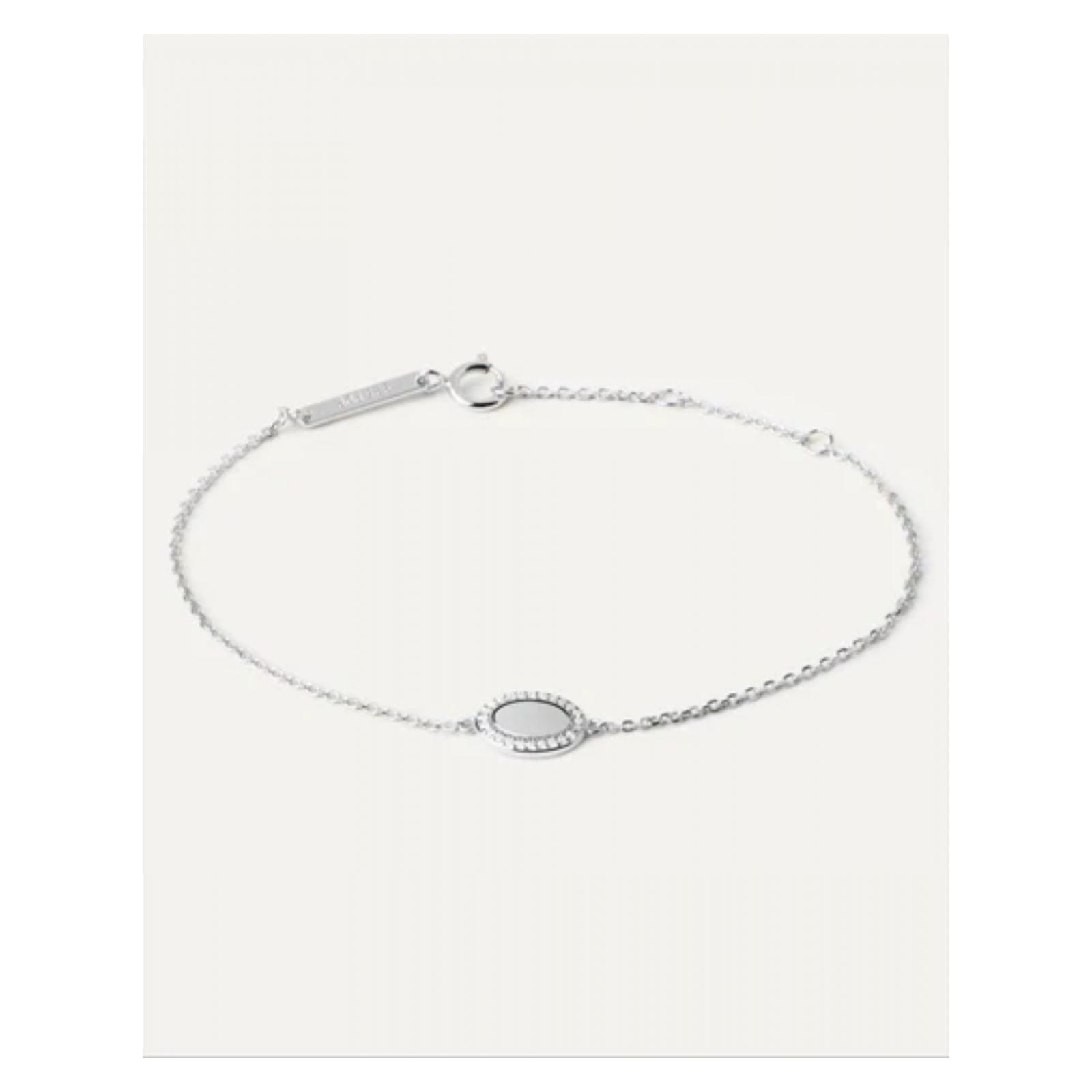 Pulsera PDPaola Pu02-124-U Plateado Mujer-2