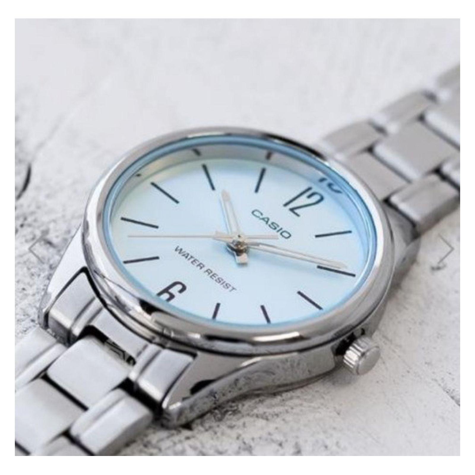 Reloj Casio LTP-V005D-2BUDF Plateado Mujer-4