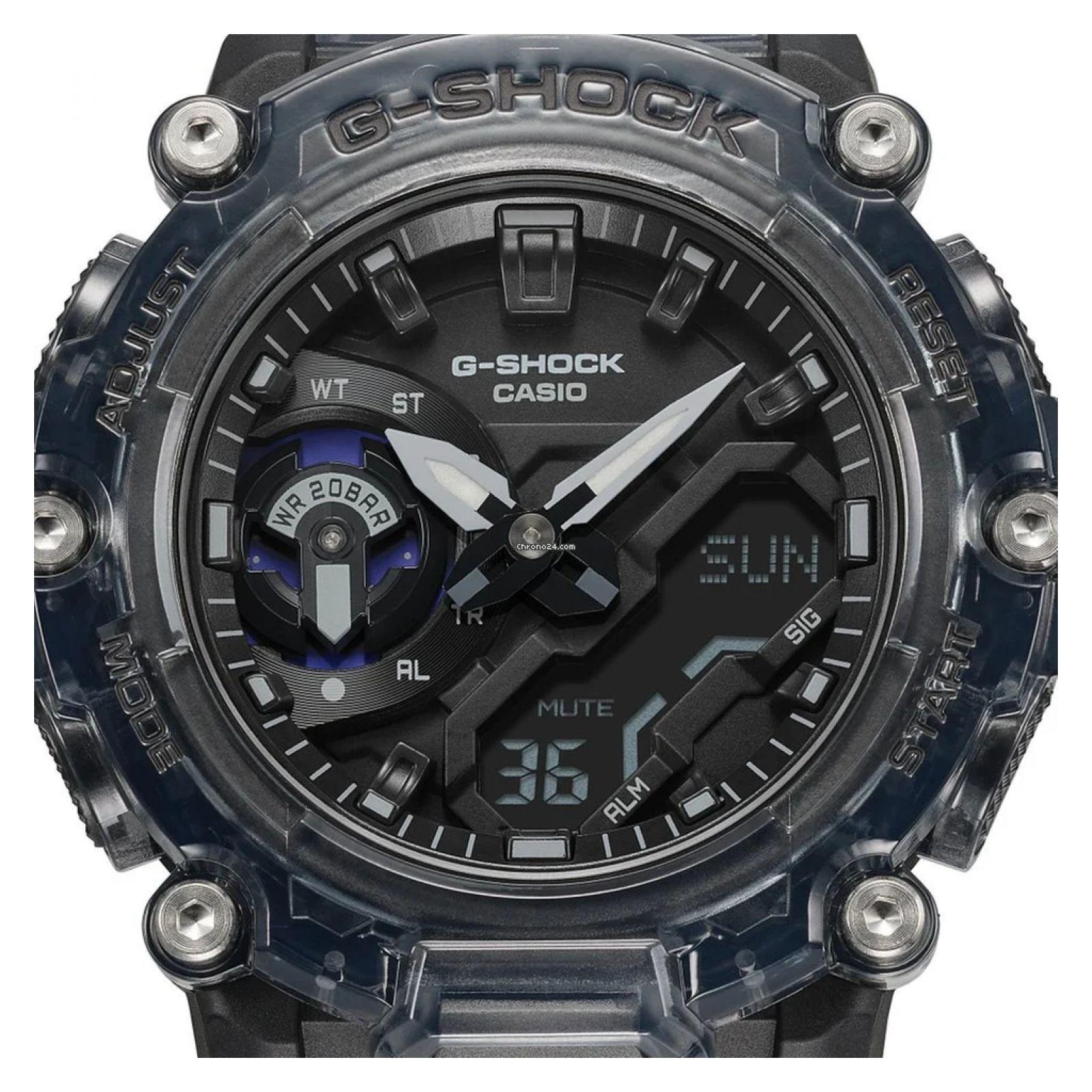 Reloj Casio GA-2200SKL-8ADR Negro Hombre-3