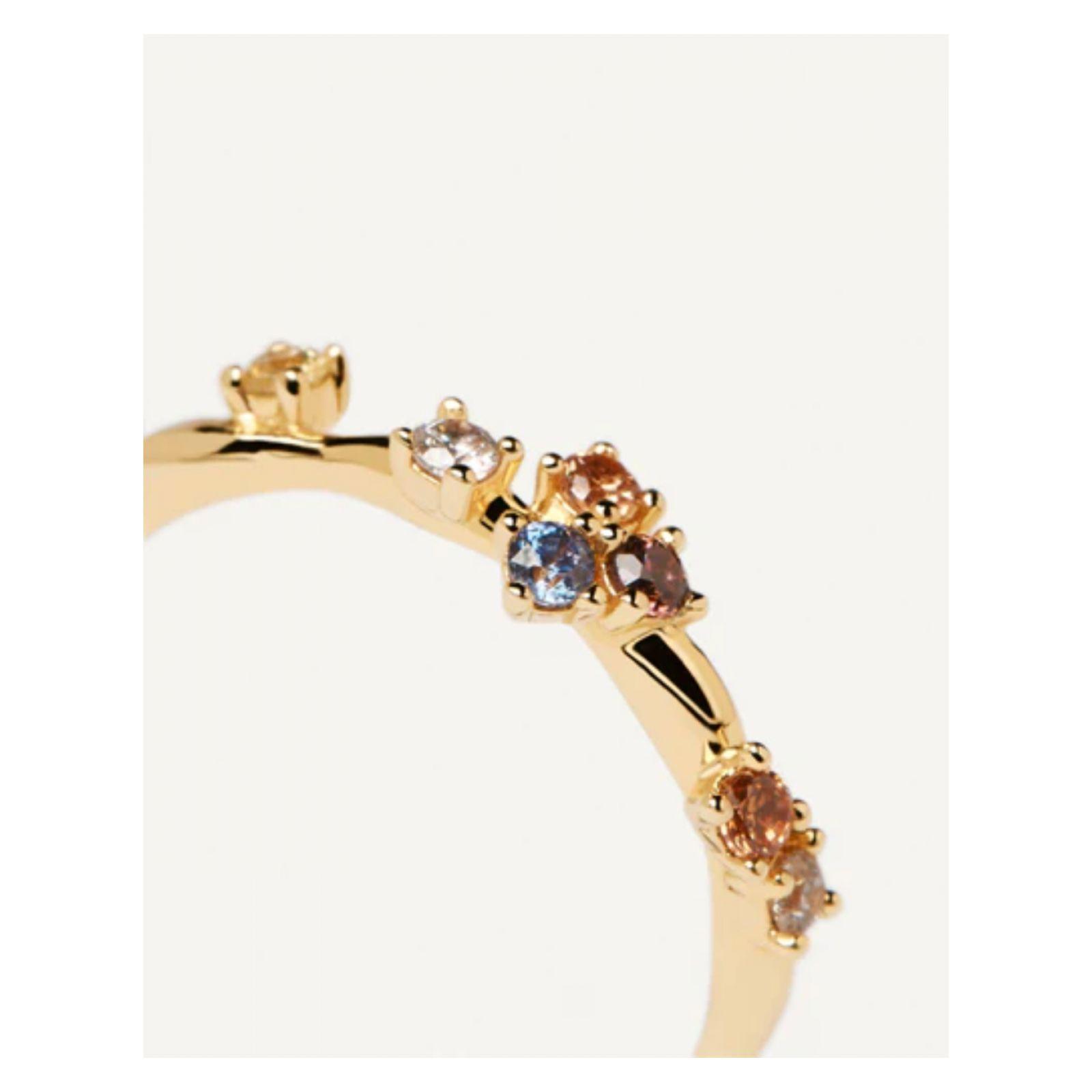 Anillo PDPaola An01-210-12 Dorado Mujer-2