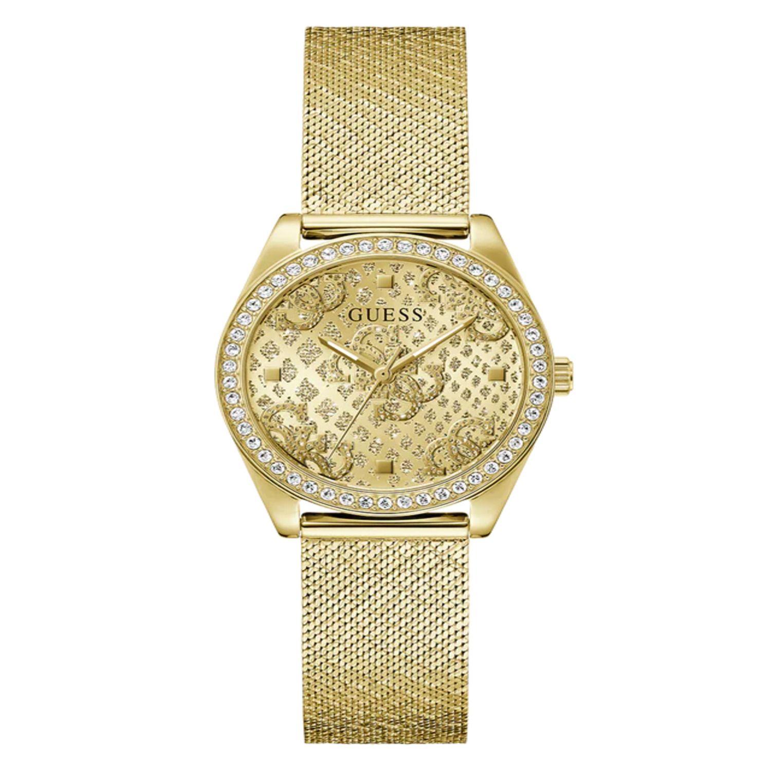 Reloj Guess Gw0748L2 Boa Cuarzo Dorado-0
