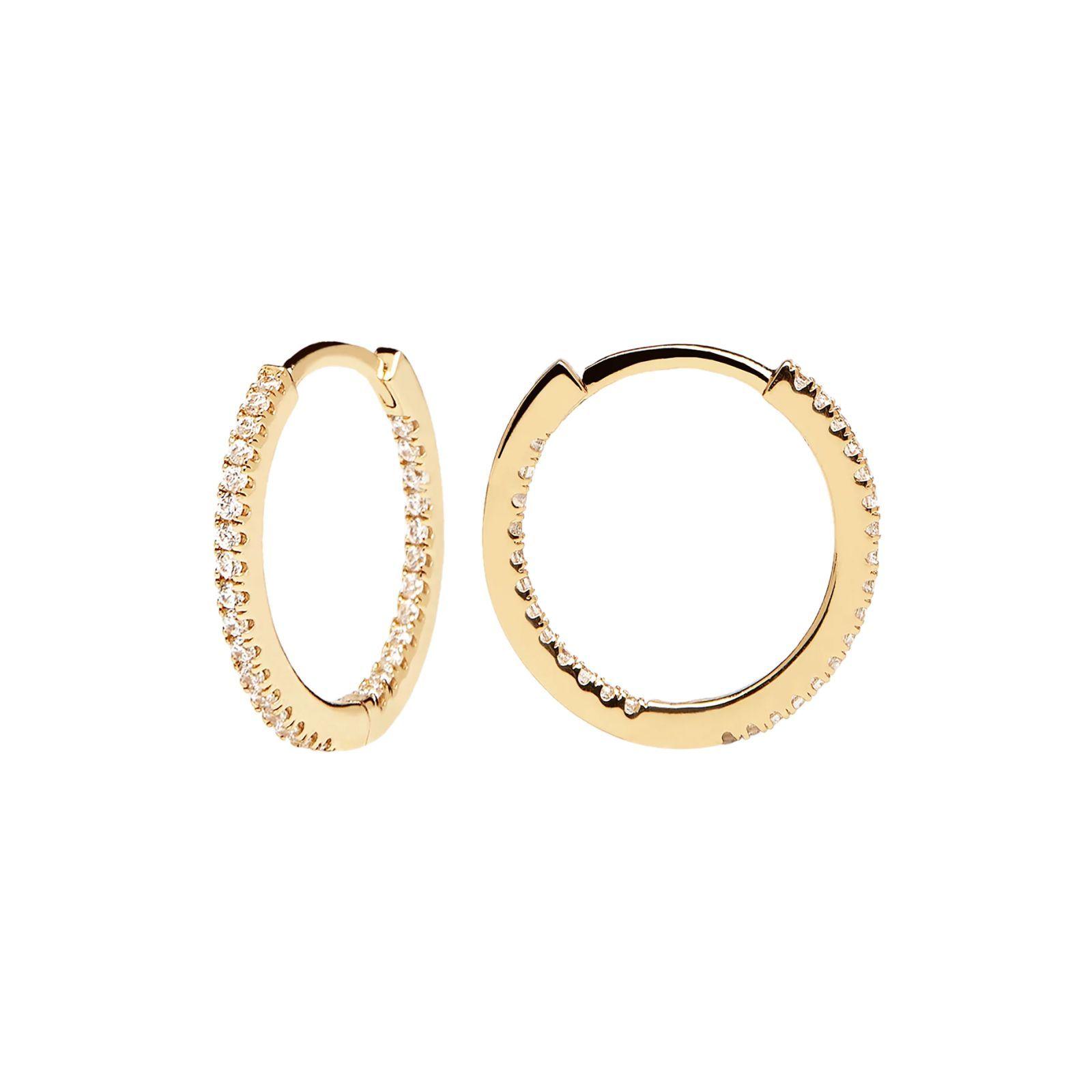 Aretes PDPaola Ar01-136-U Plateado Mujer-1