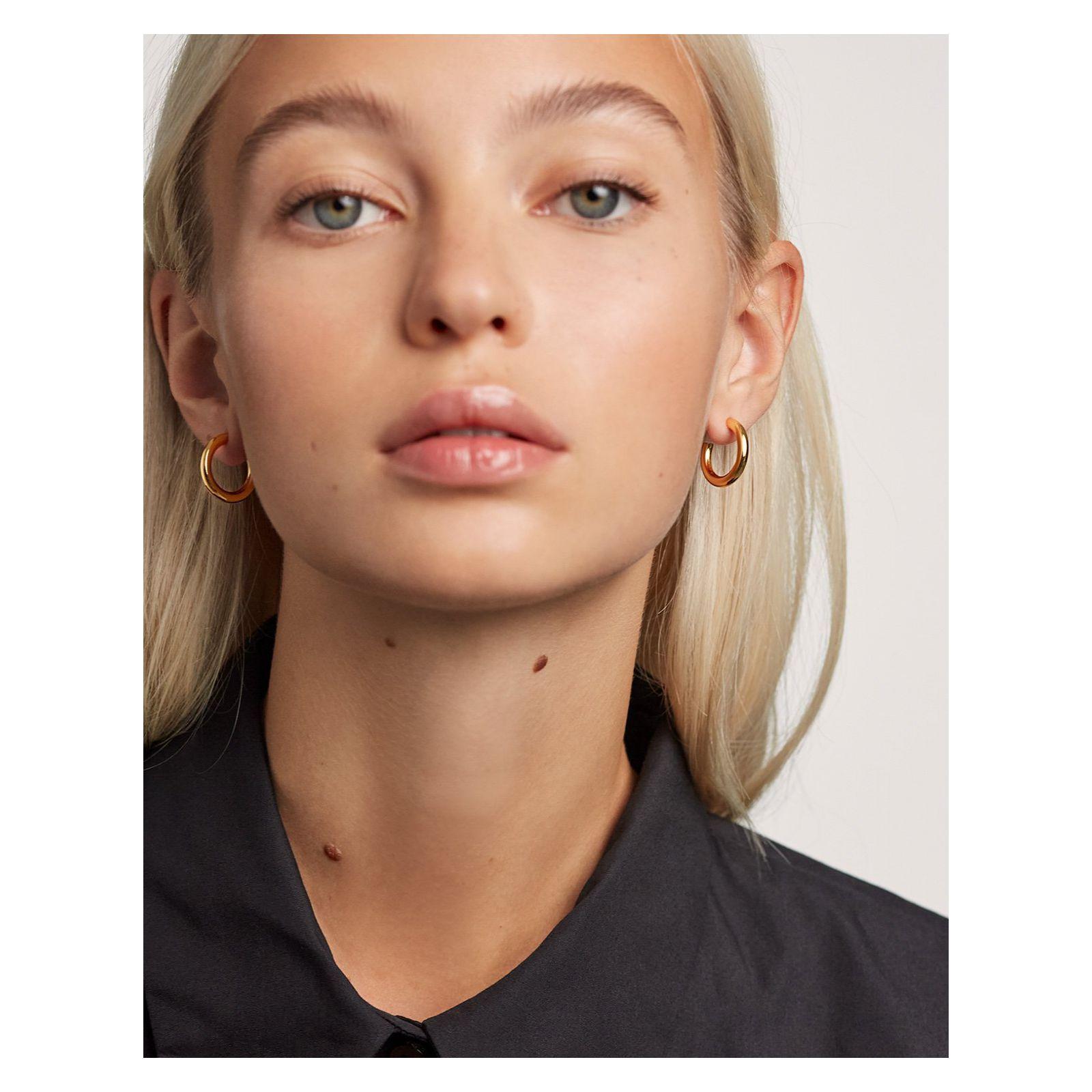 Aretes PDPaola Ar01-136-U Plateado Mujer-2