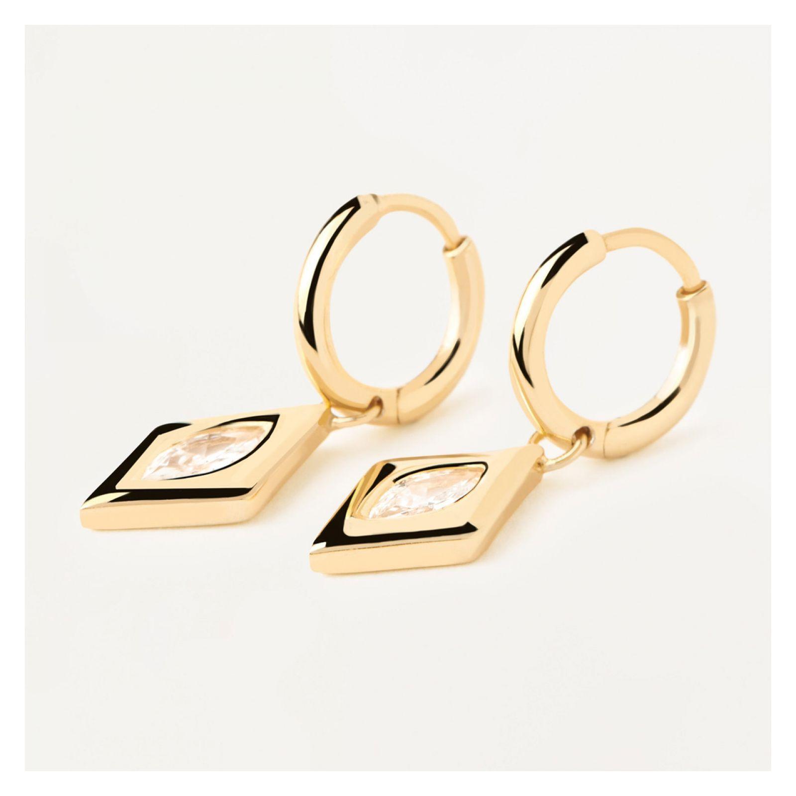 Aretes PDPaola Ar01-909-U Plateado Mujer-1