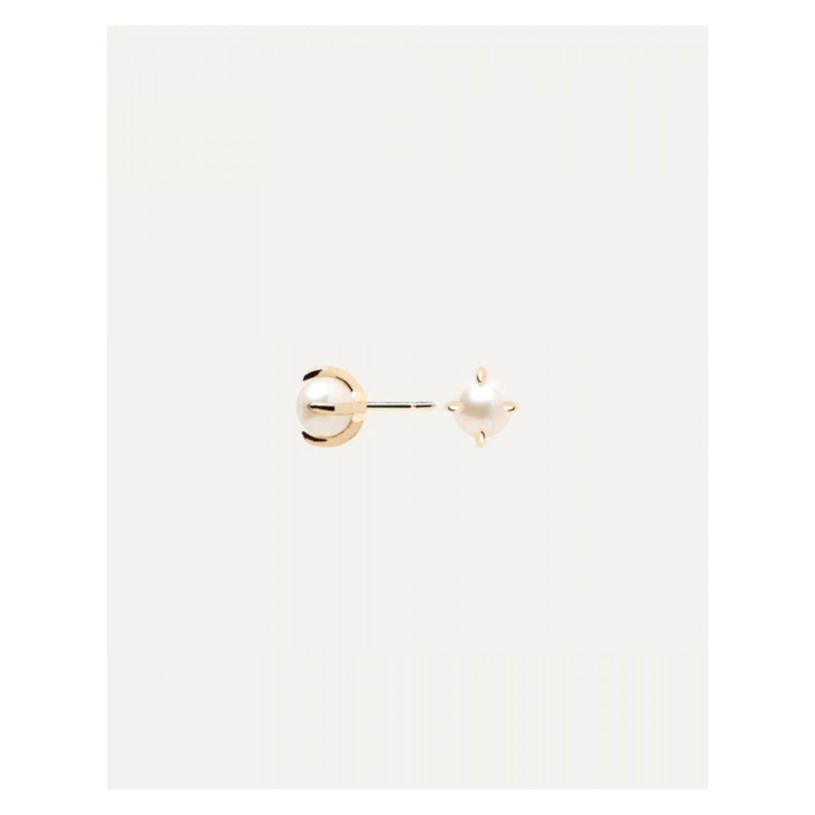 Aretes PDPaola Ar01-139-U Plateado Mujer-0