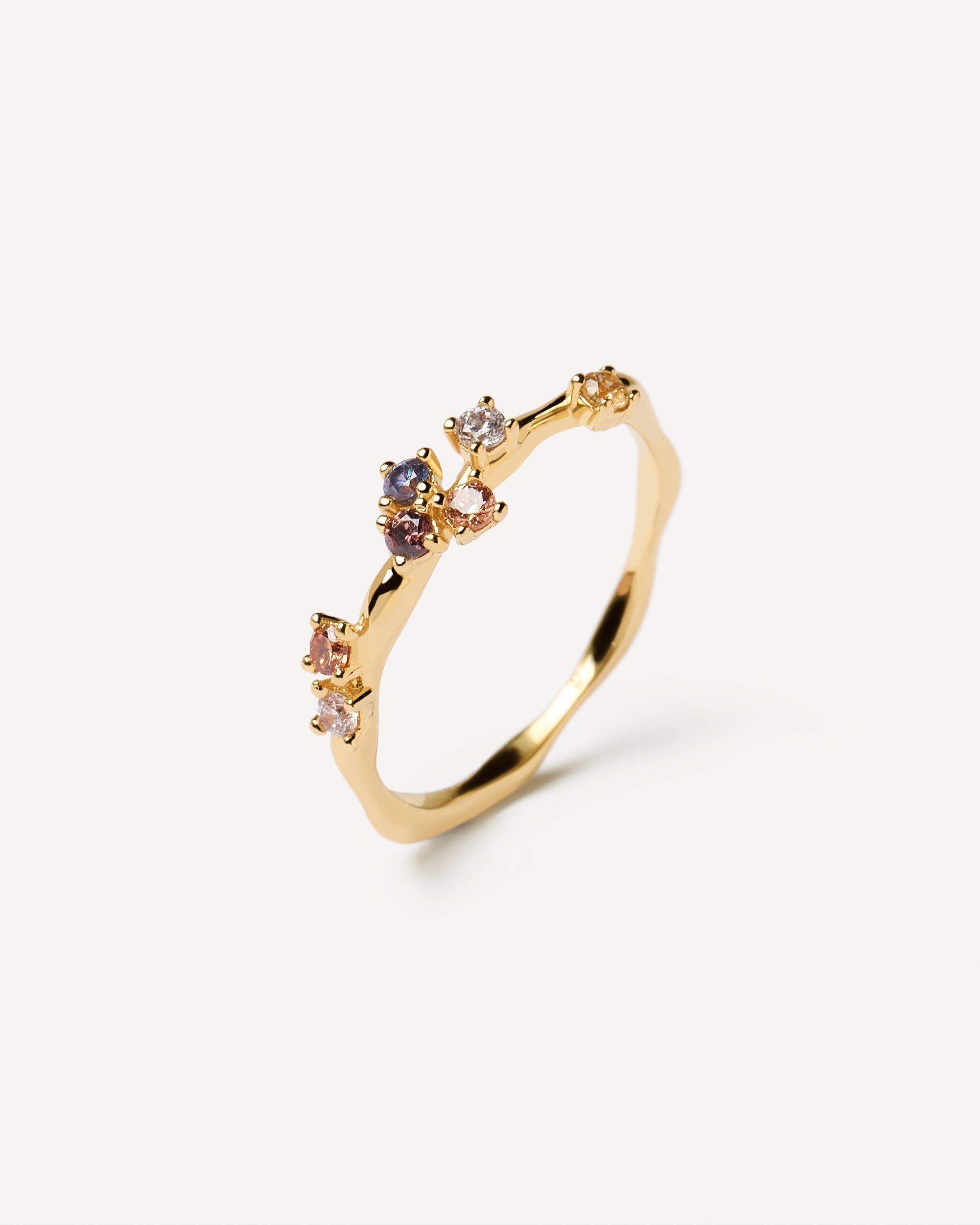 Anillo PDPaola An01-210-08 Dorado Mujer-0