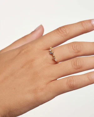 Anillo PDPaola An01-210-08 Dorado Mujer-1