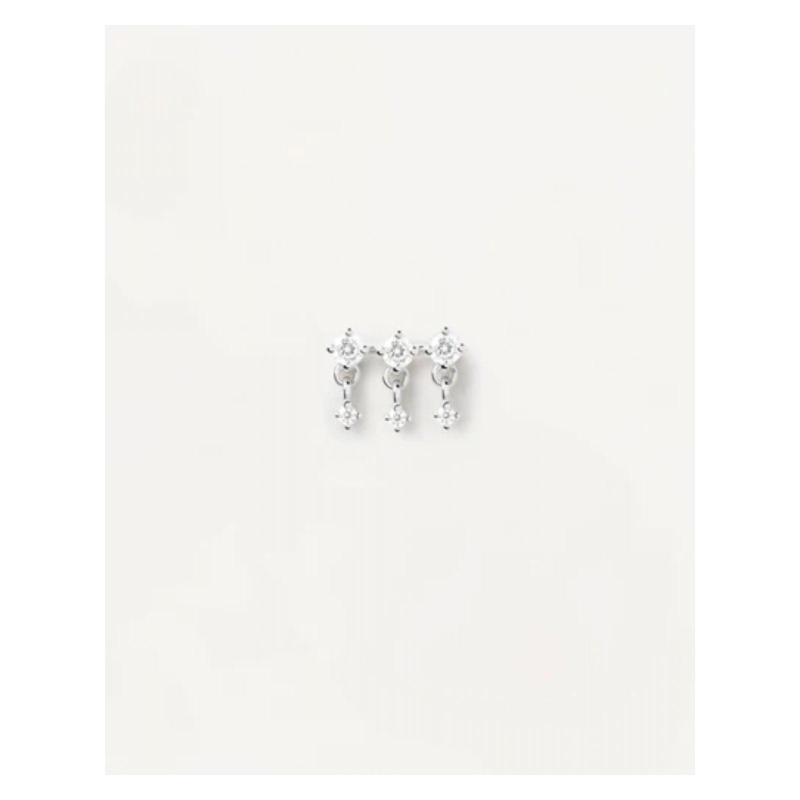 Piercing PDPaola Pg02-750-U Plateado Mujer-3