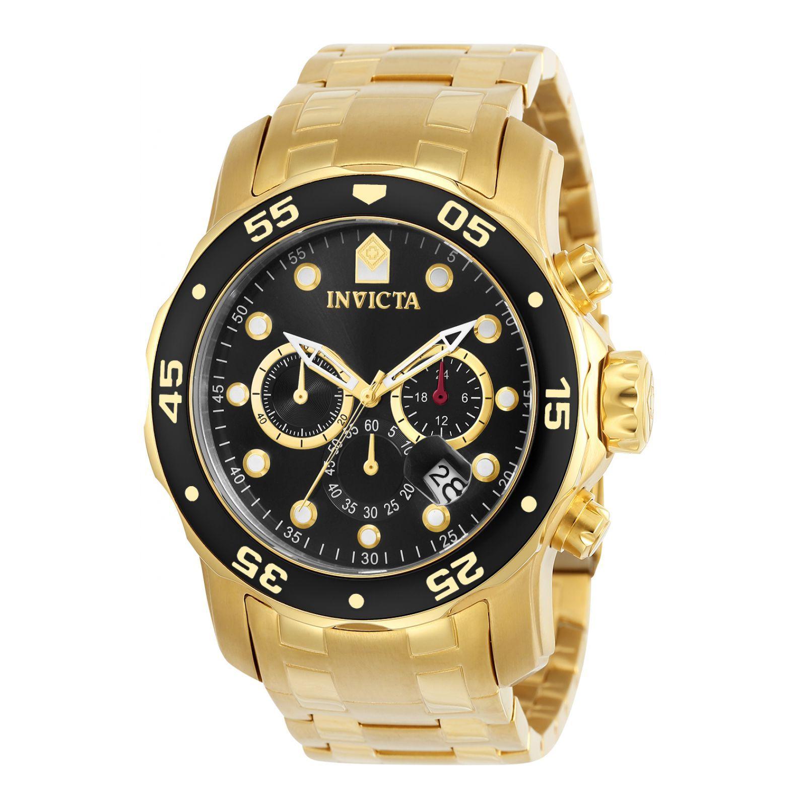 Reloj Invicta 21922 Pro Diver Cuarzo Dorado-0