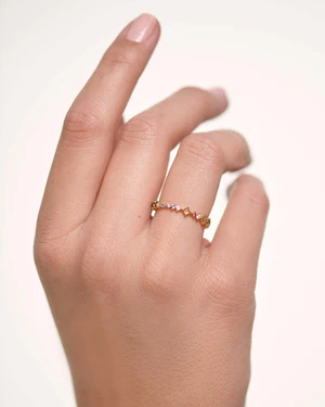 Anillo PDPaola An01-191-08 Dorado Mujer-1