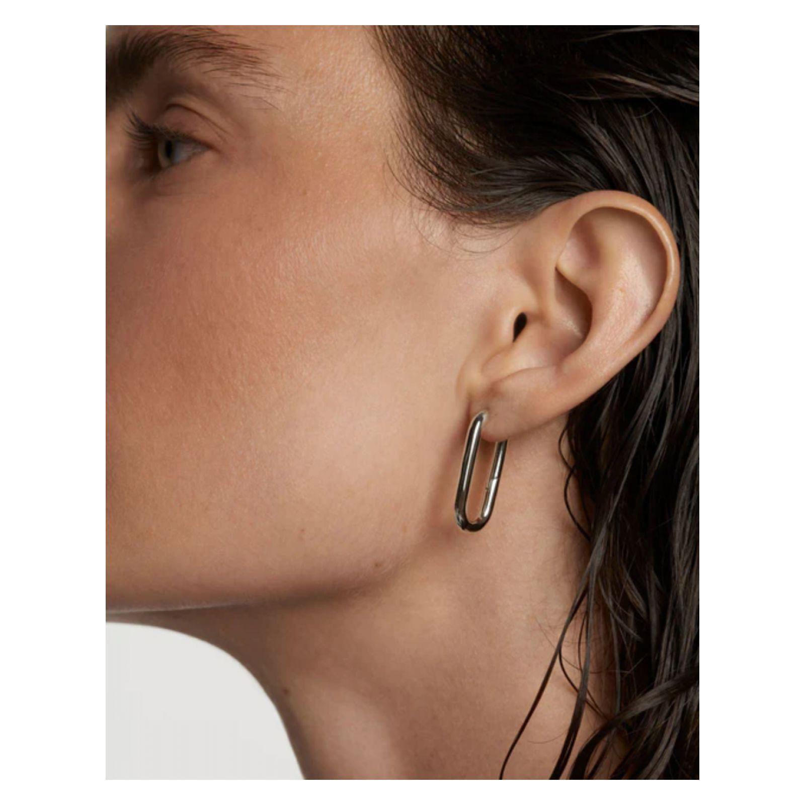 Aretes PDPaola Ar02-923-U Plateado Mujer-1