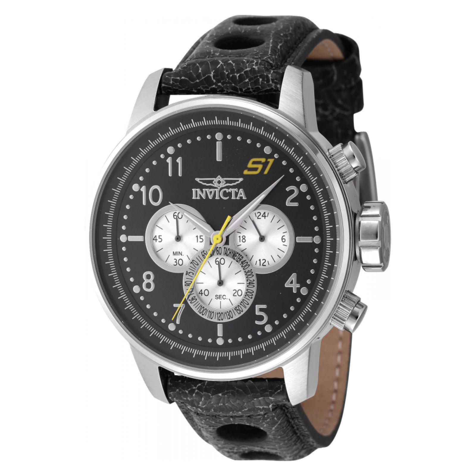 Reloj Invicta 45909 S1 Rally Quartz Negro-0