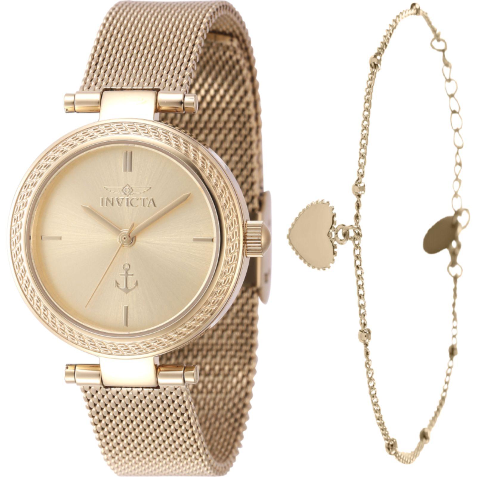 Reloj Invicta 47268 Ocean Voyage Quartz Oro rosa-0