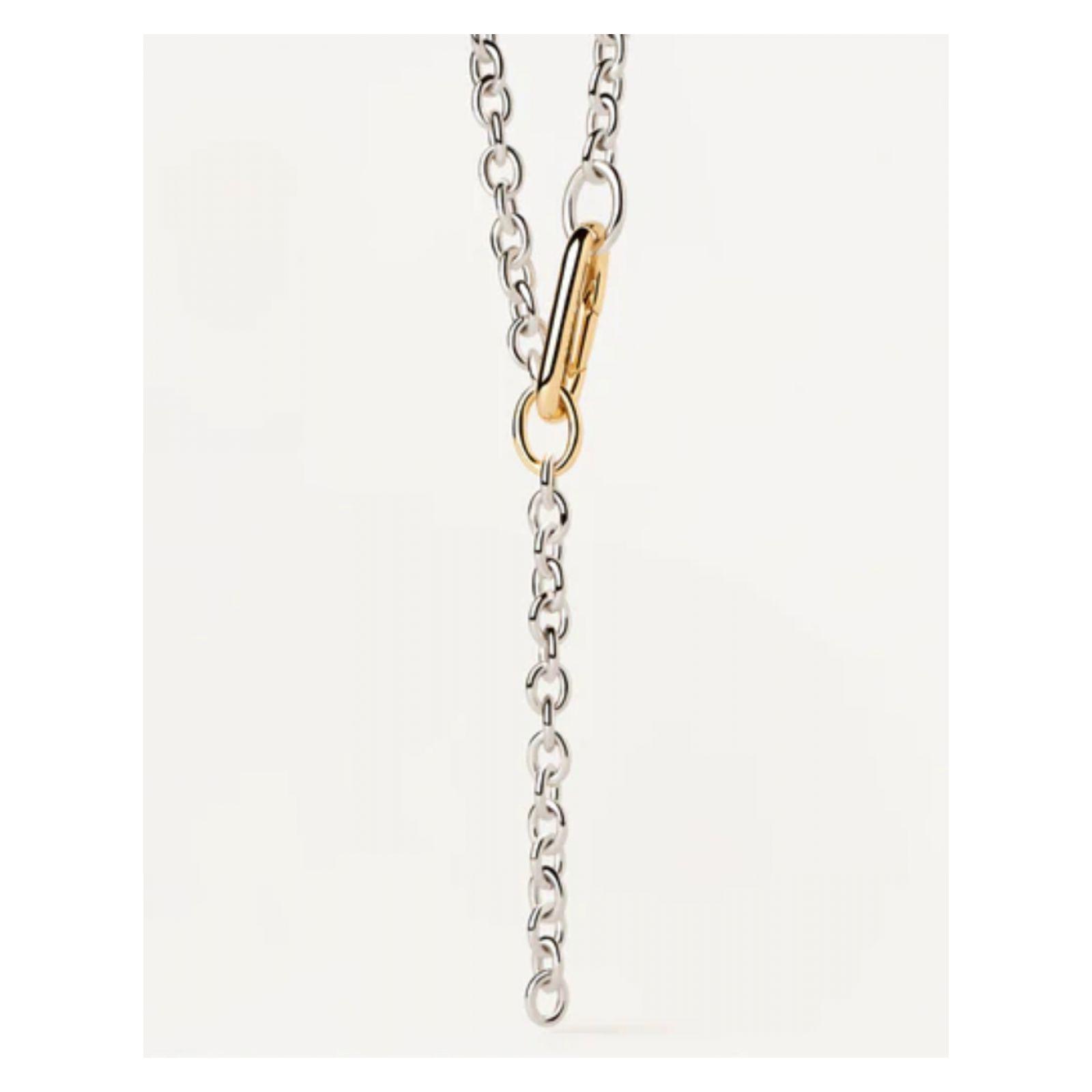 Collar PDPaola Co02-625-U Plateado Unisex-0