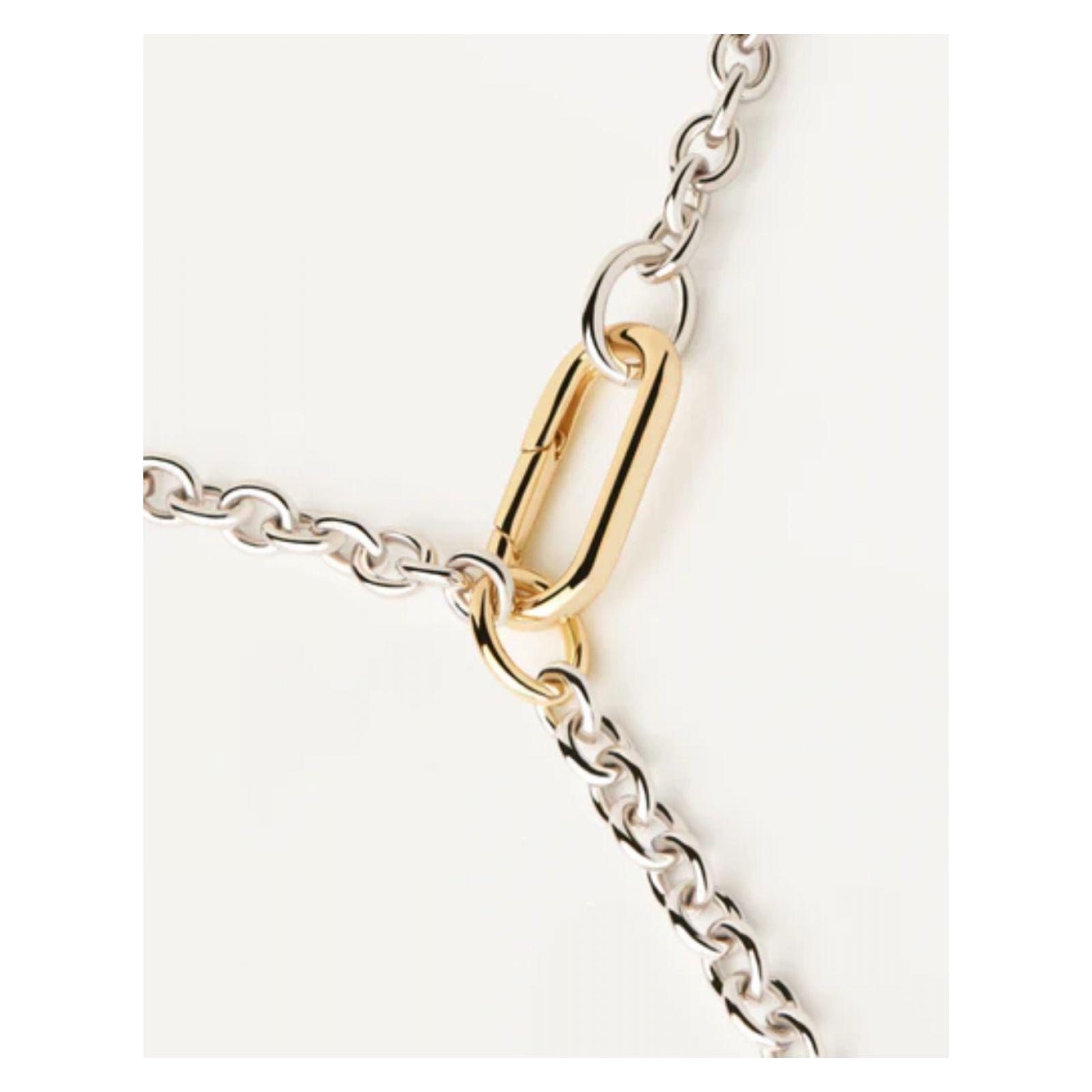 Collar PDPaola Co02-625-U Plateado Unisex-2