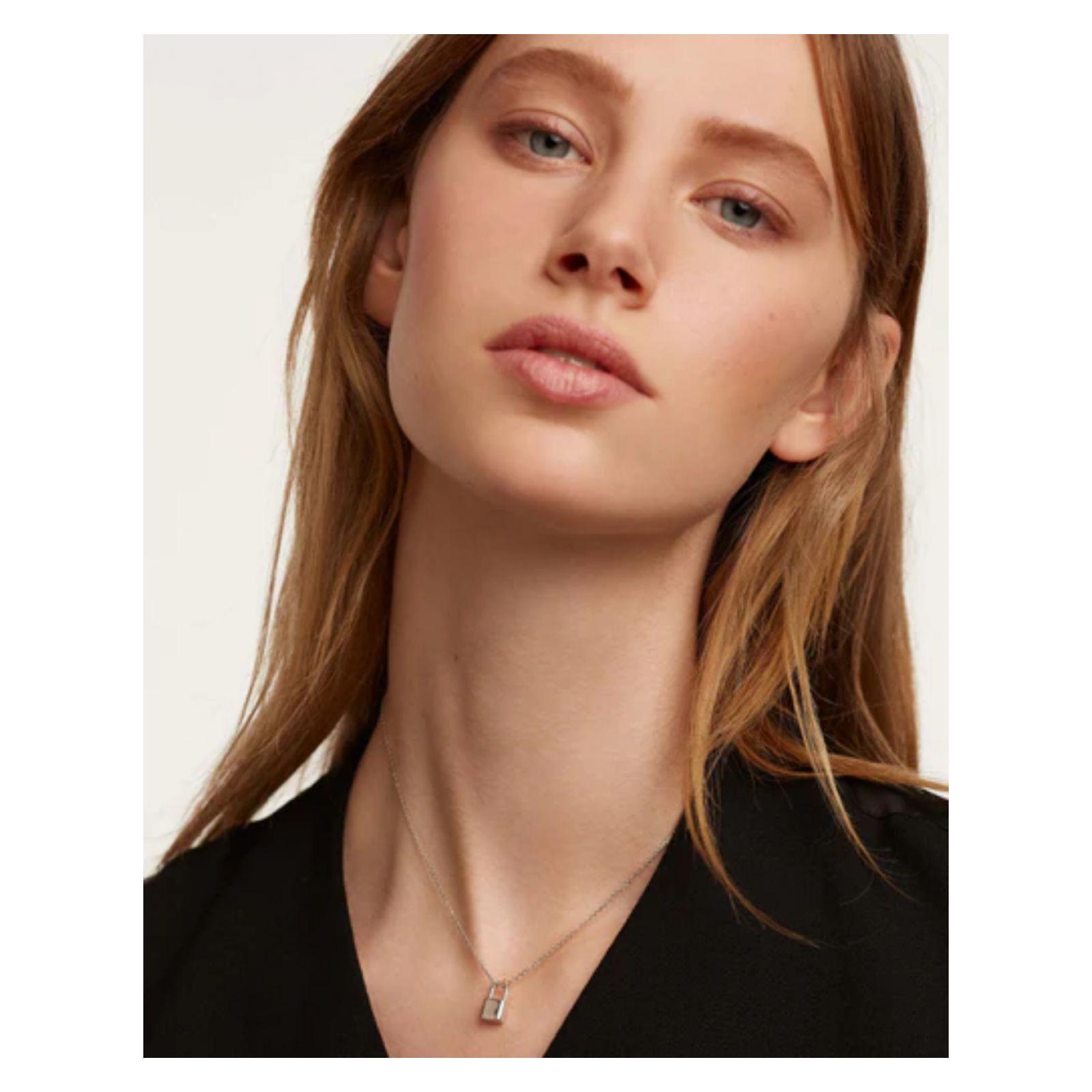 Collar PDPaola Co02-086-U Plateado Mujer-2