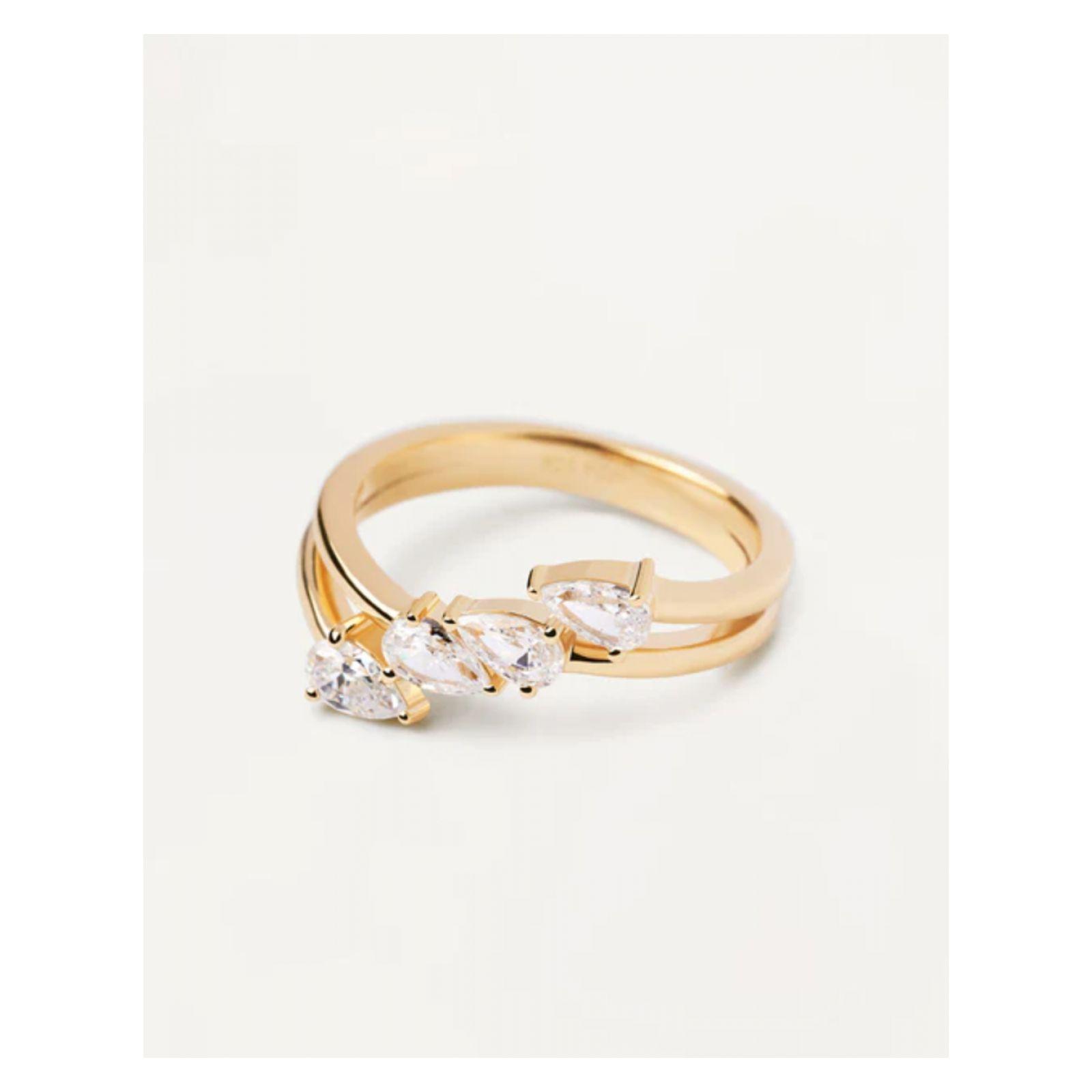 Anillo PDPaola An01-861-14 Dorado Mujer-3