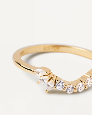 Anillo PDPaola An01-829-10 Dorado Mujer-2