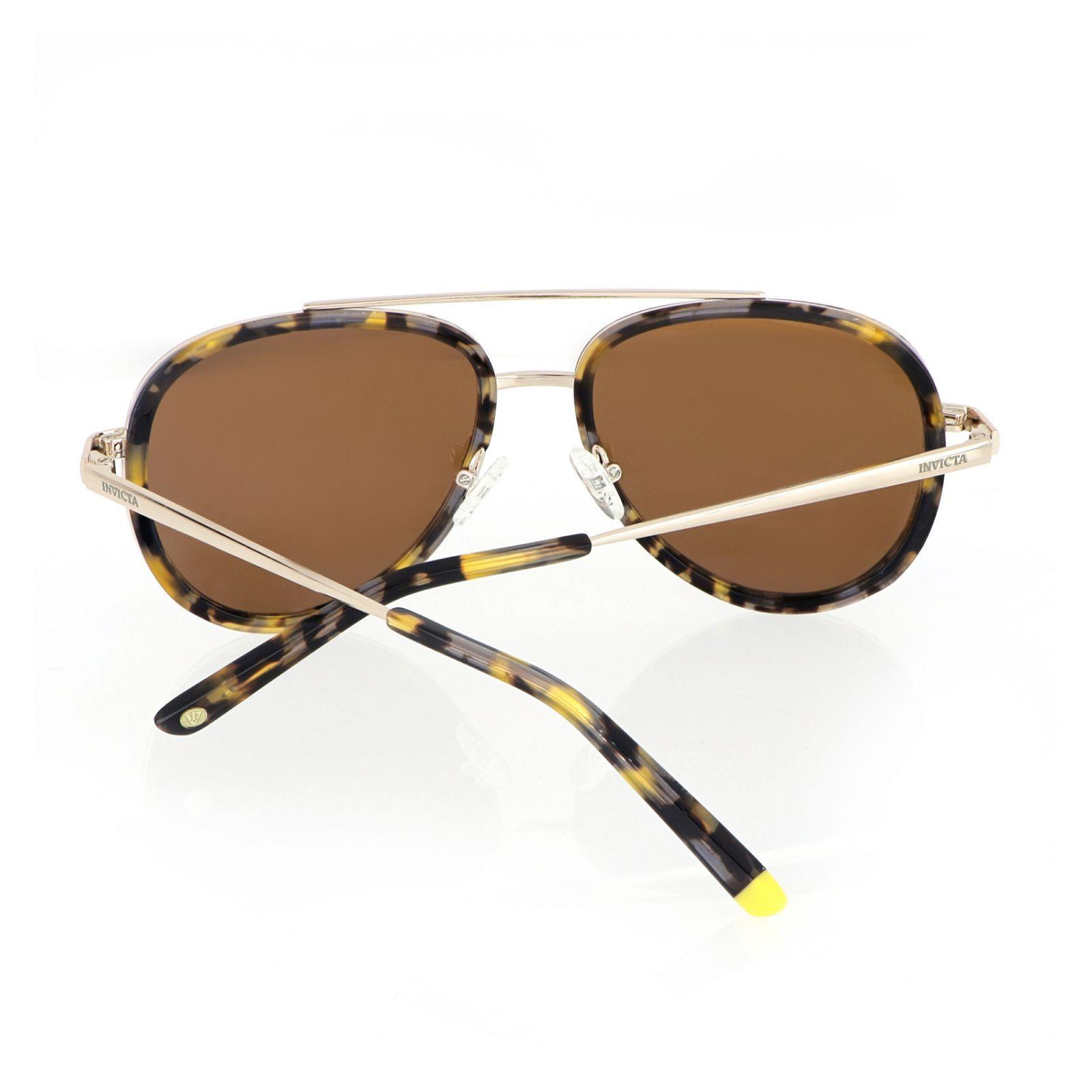 Lentes de Sol Invicta CRAFT C1 Café Unisex-6