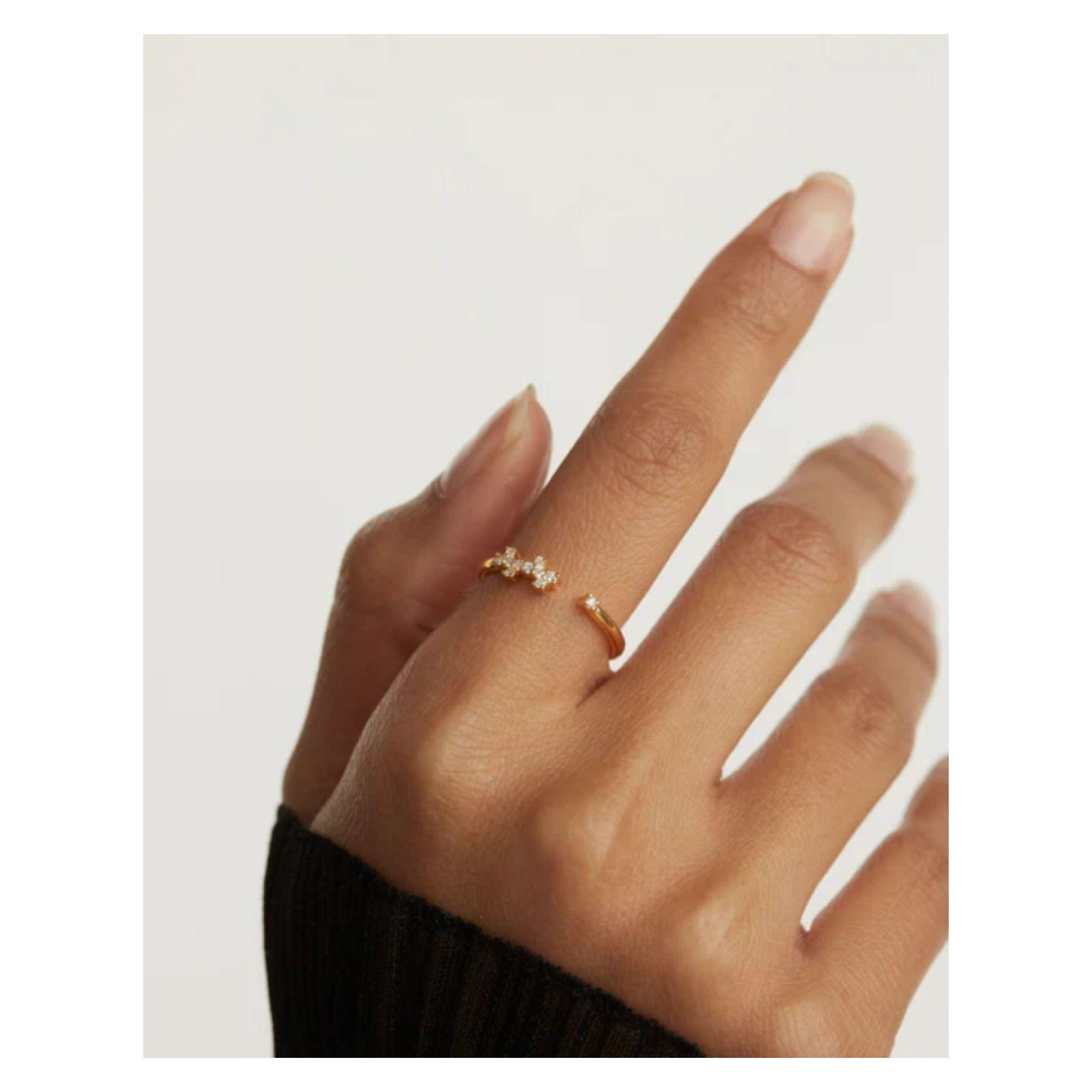 Anillo PDPaola An01-672-10 Dorado Mujer-1