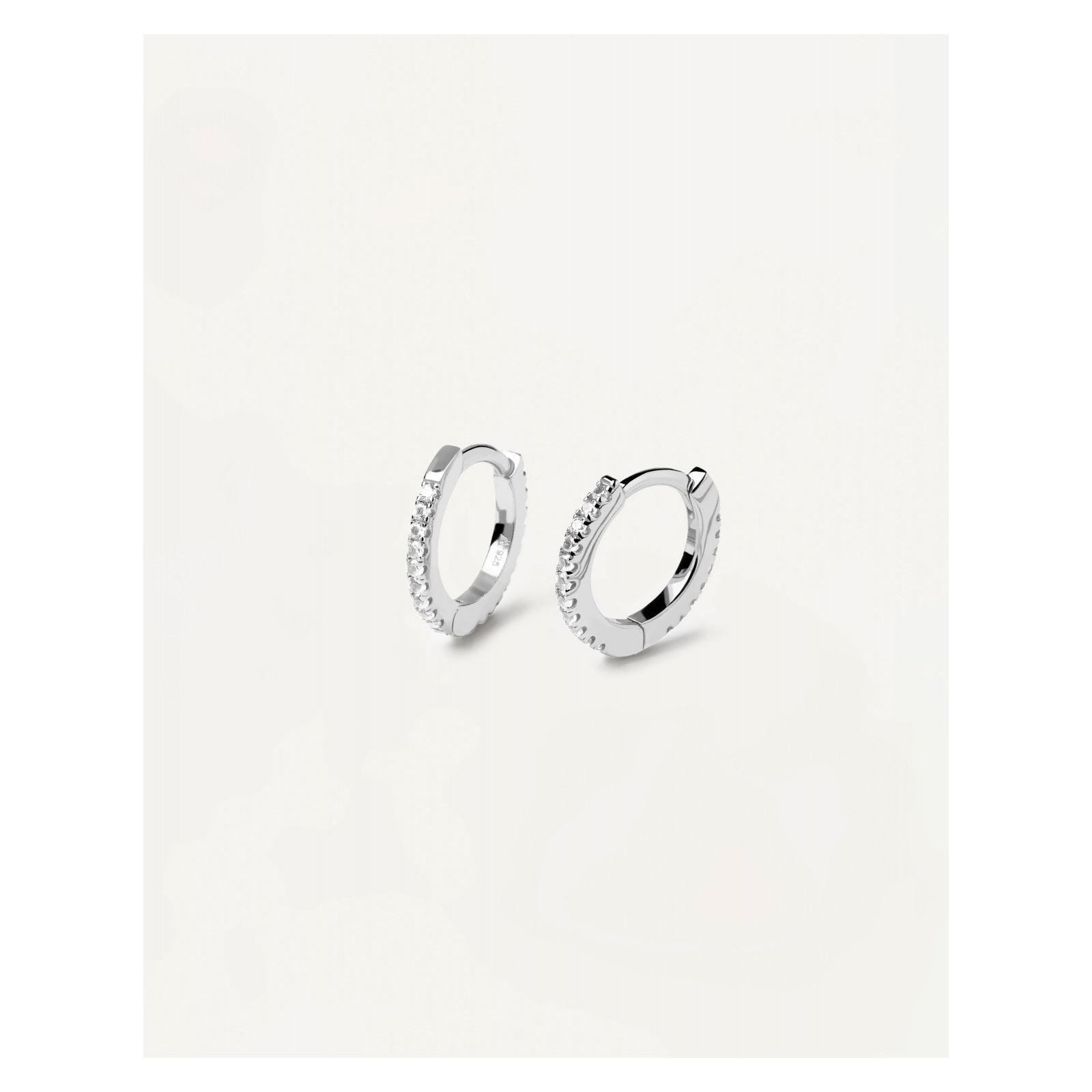 Aretes PDPaola Ar02-134-U Plateado Mujer-0