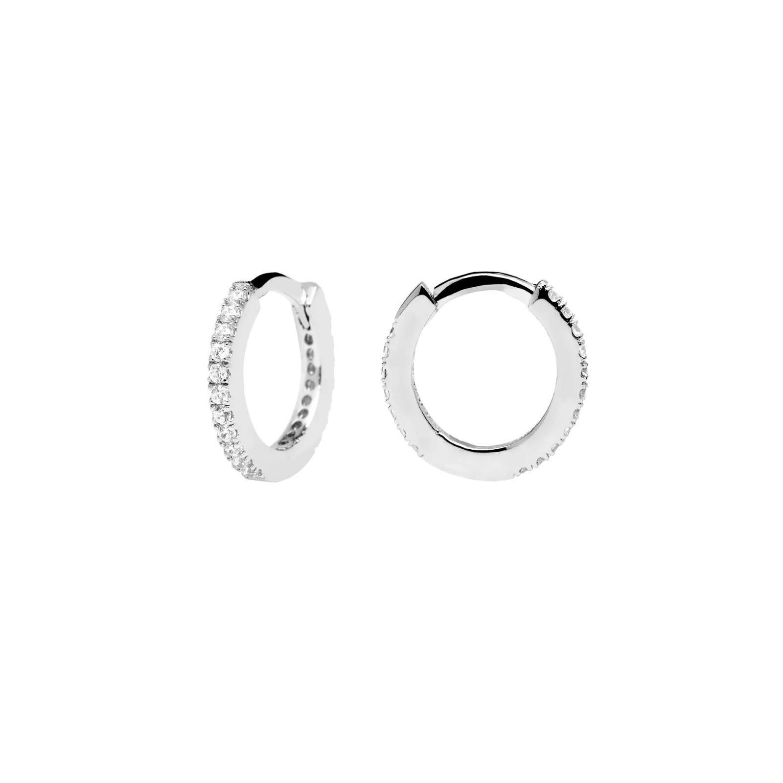 Aretes PDPaola Ar02-134-U Plateado Mujer-1