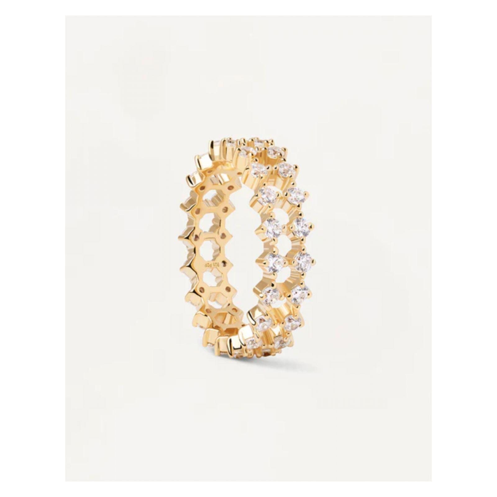 Anillo PDPaola An01-882-14 Dorado Mujer-3