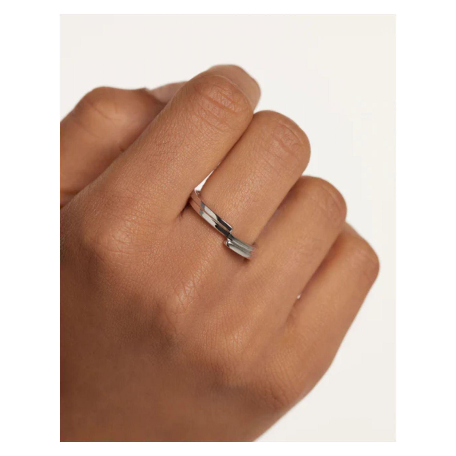 Anillo PDPaola An02-898-16 Plateado Mujer-2