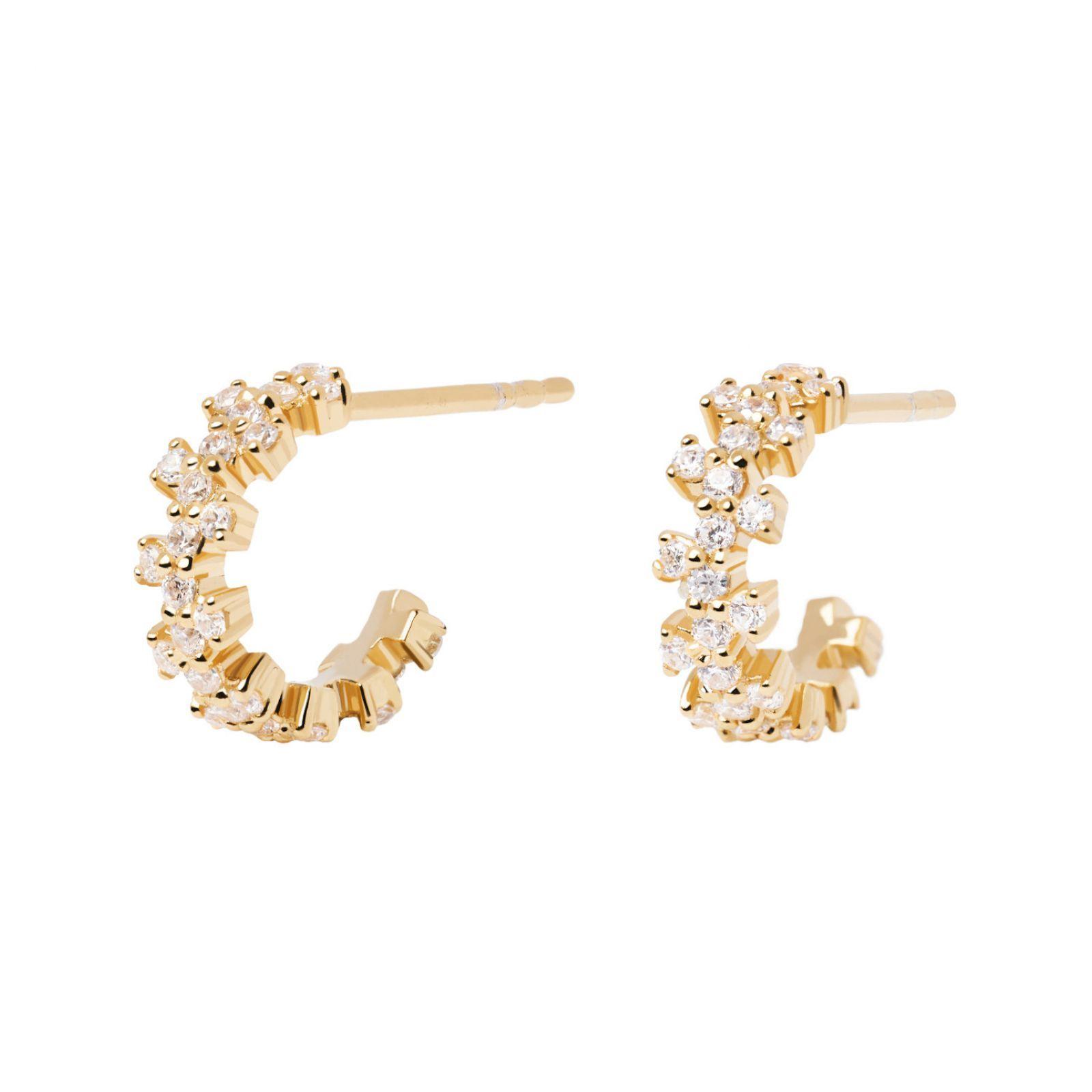 Aretes PDPaola Ar01-578-U Plateado Mujer-0