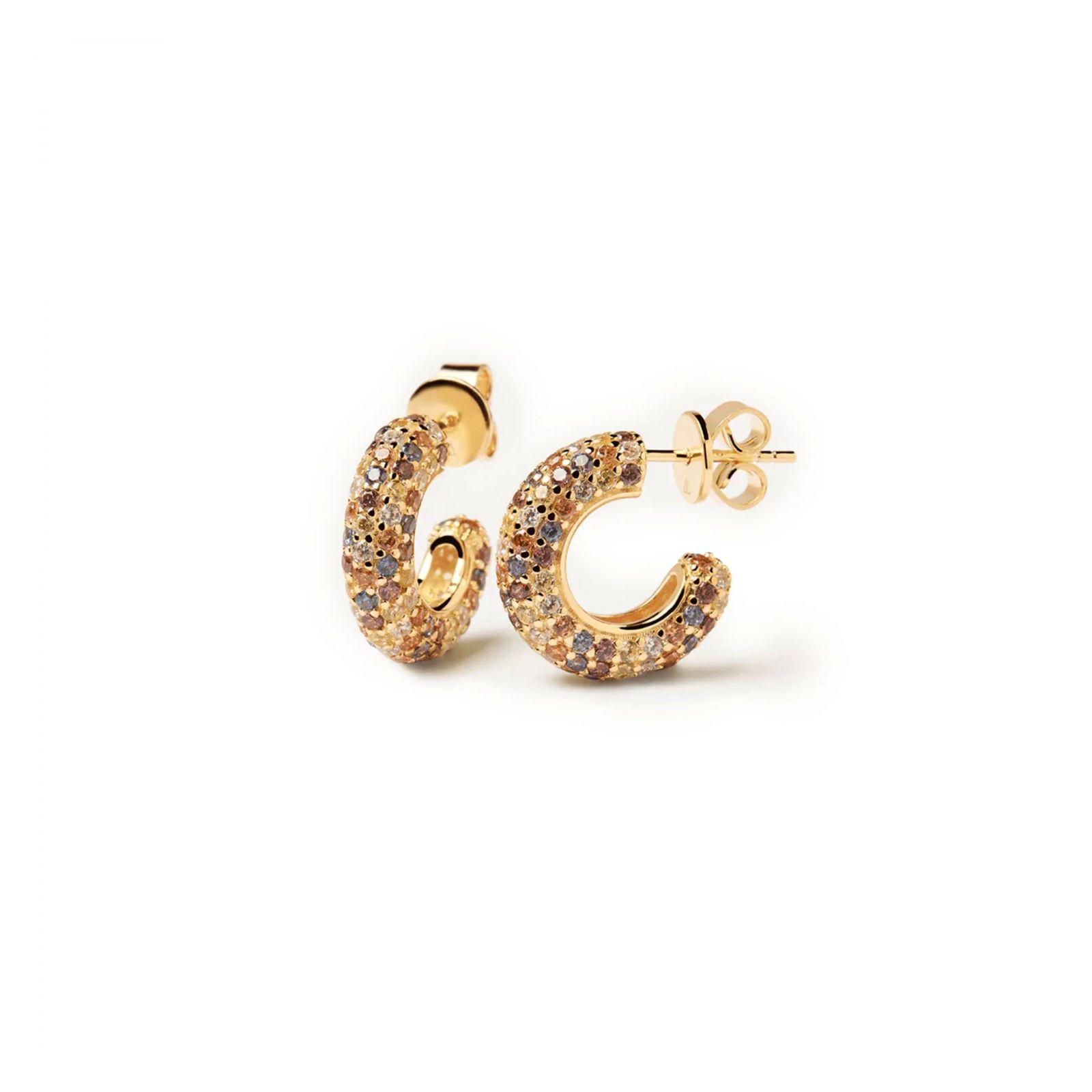 Aretes PDPaola Ar01-291-U Plateado Mujer-1
