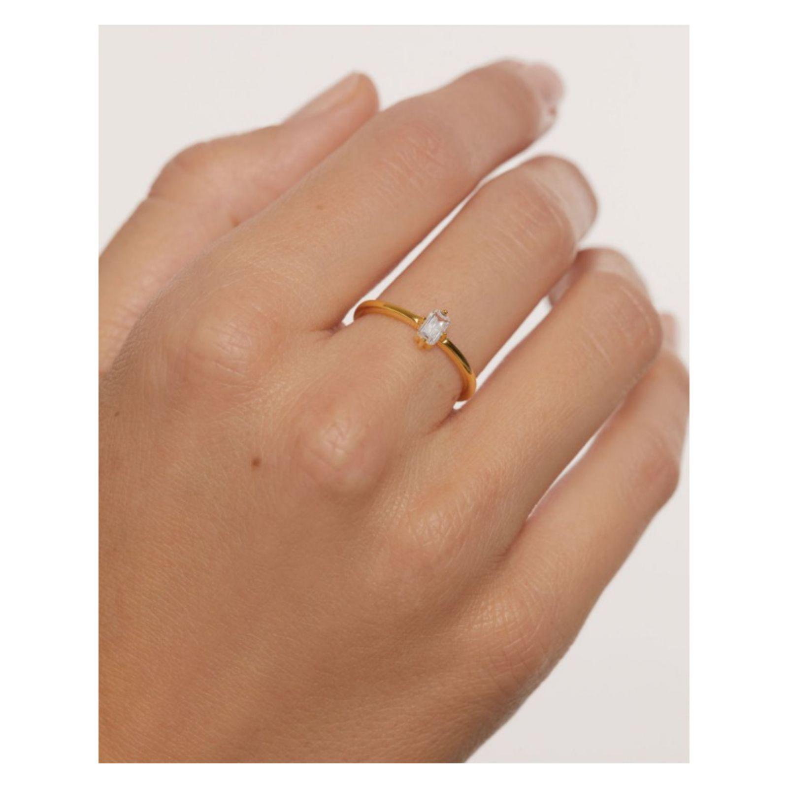 Anillo PDPaola An01-806-12 Dorado Mujer-1
