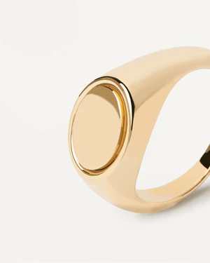 Anillo PDPaola An01-628-14 Dorado Mujer-1