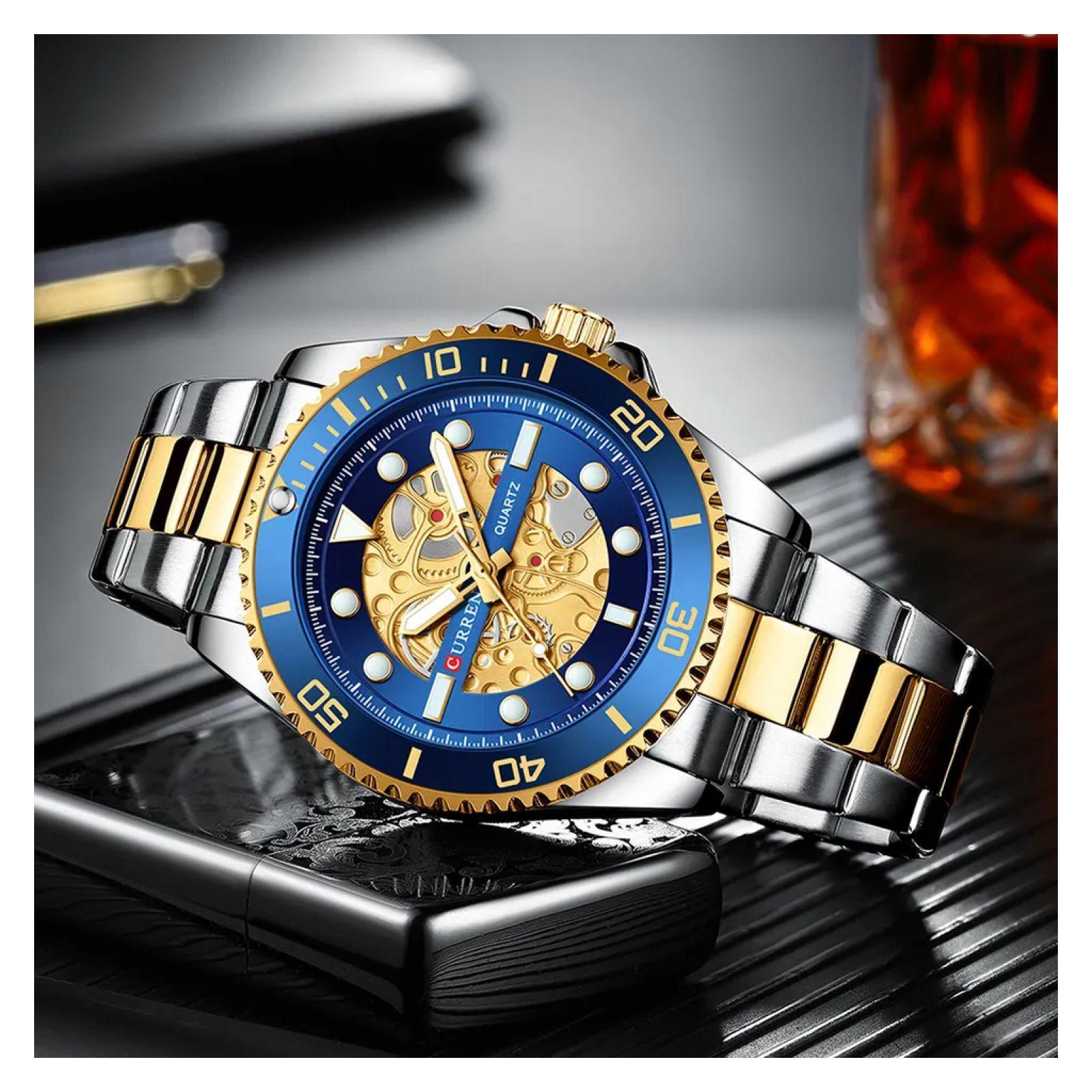 Reloj Curren KRED371903 Cuarzo Plata-2